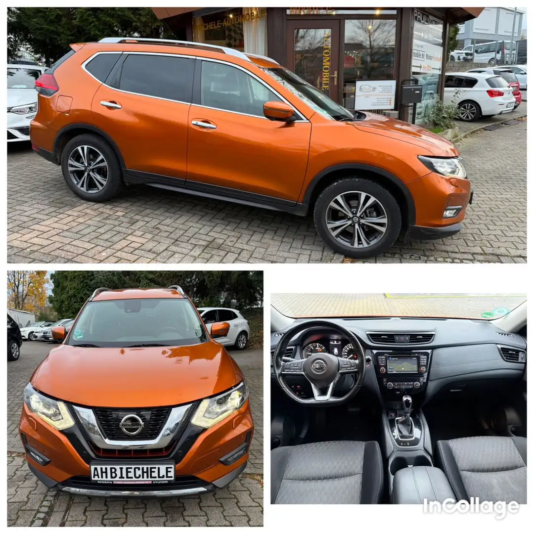 Nissan X-Trail N-Connecta Autom Kamera AHK Garantie Orange - 1