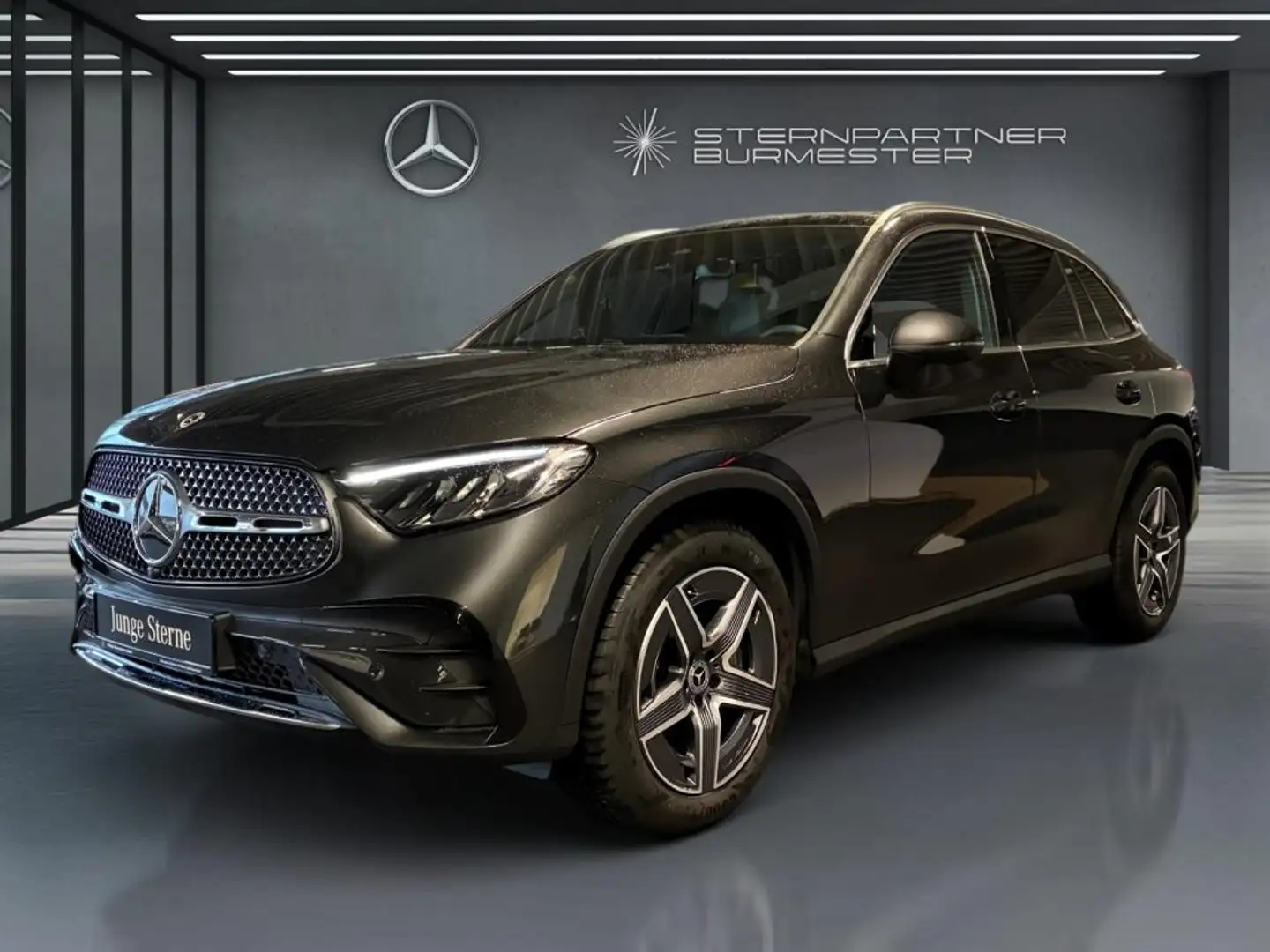 Mercedes-Benz GLC 300 4M +AMG+MBUX+Sportausp.+PANO+KAMERA+AHK Gris - 2