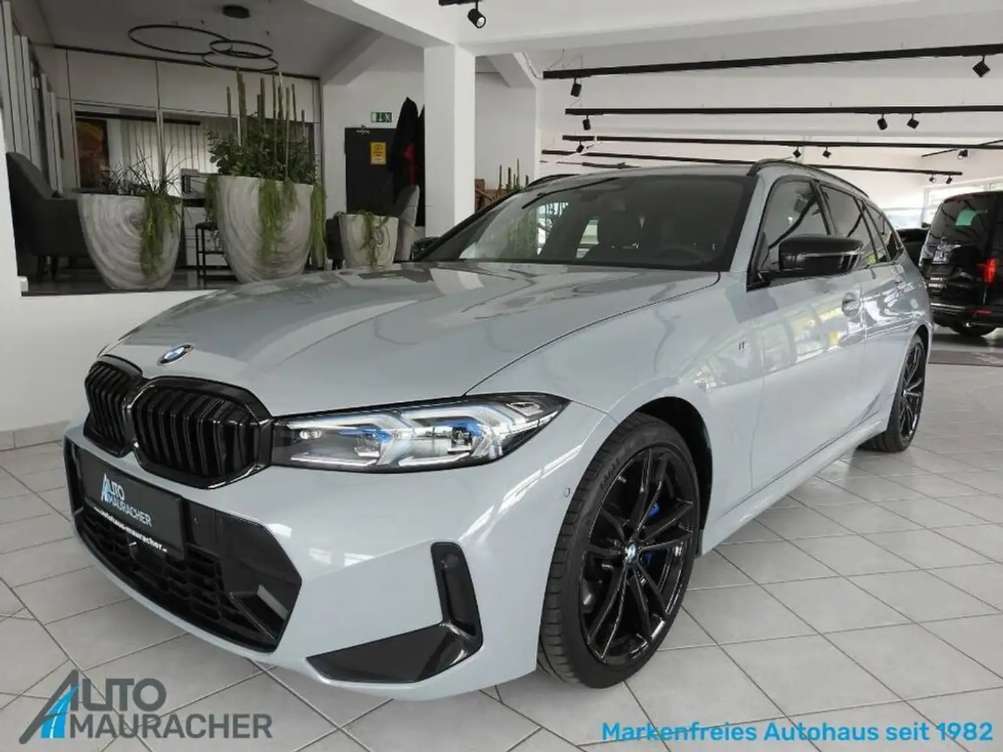 BMW 320 d xDrive M-Sport*LASER*AHK*HUP*ACC*STHZG* Gris - 1