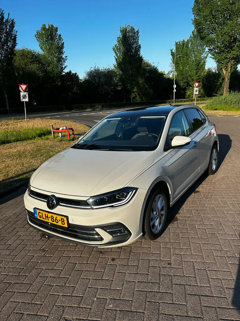 Volkswagen Polo 1.0 TSI R-Line Bns Grijs - 1