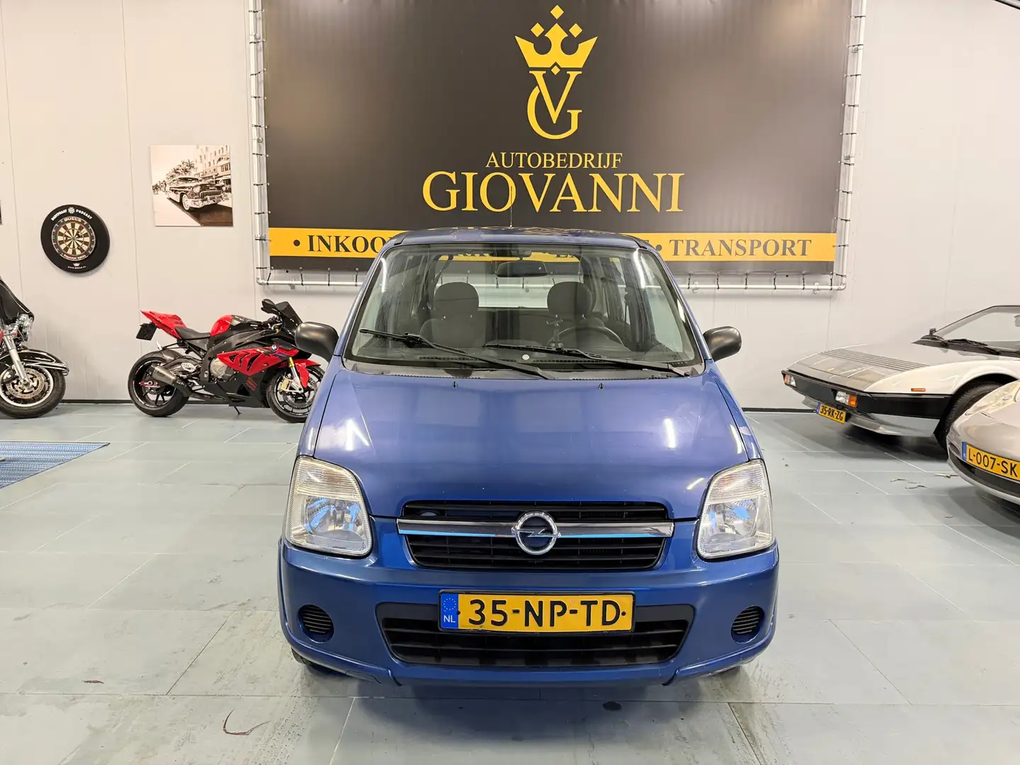 Opel Agila 1.2-16V Essentia INRUIL MOGLELIJK Blau - 2