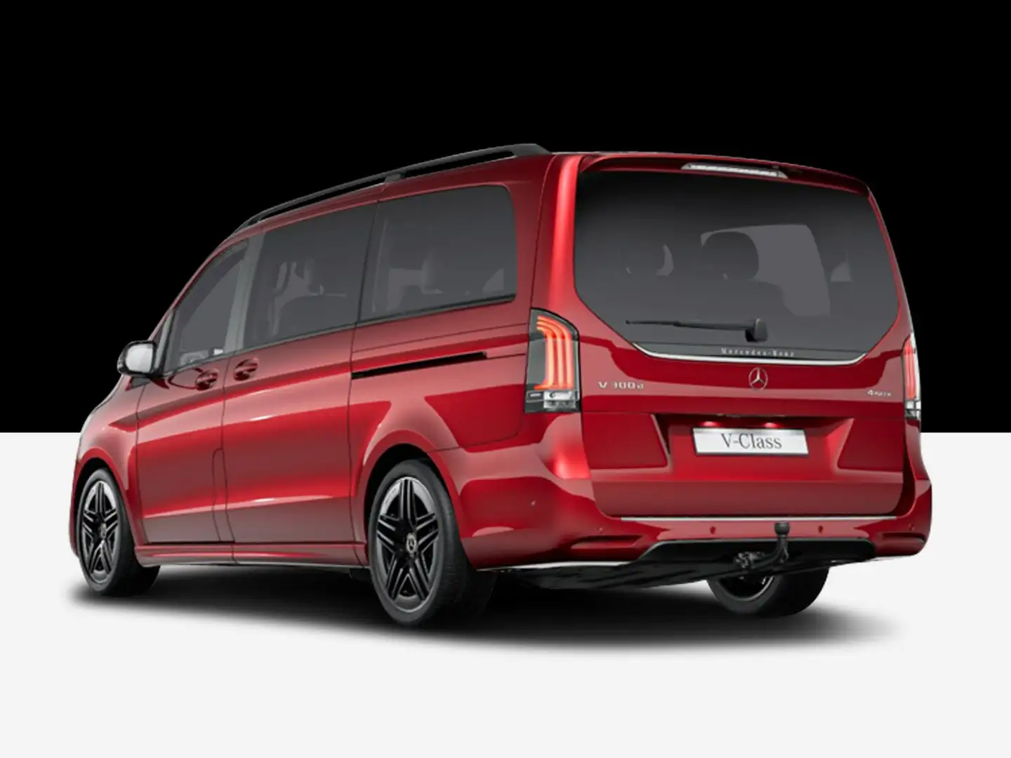 Mercedes-Benz V 300 V 300 d 4MATIC AVANTGARDE Lang  AMG Line/Basic/LED Rouge - 2