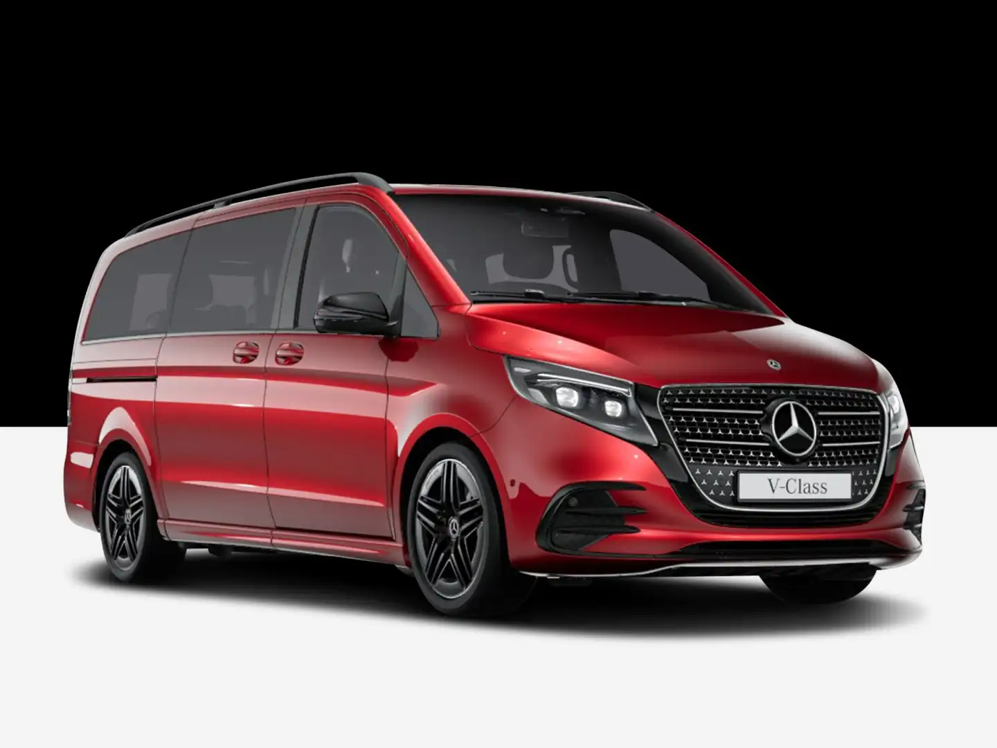 Mercedes-Benz V 300 V 300 d 4MATIC AVANTGARDE Lang  AMG Line/Basic/LED Rot - 1