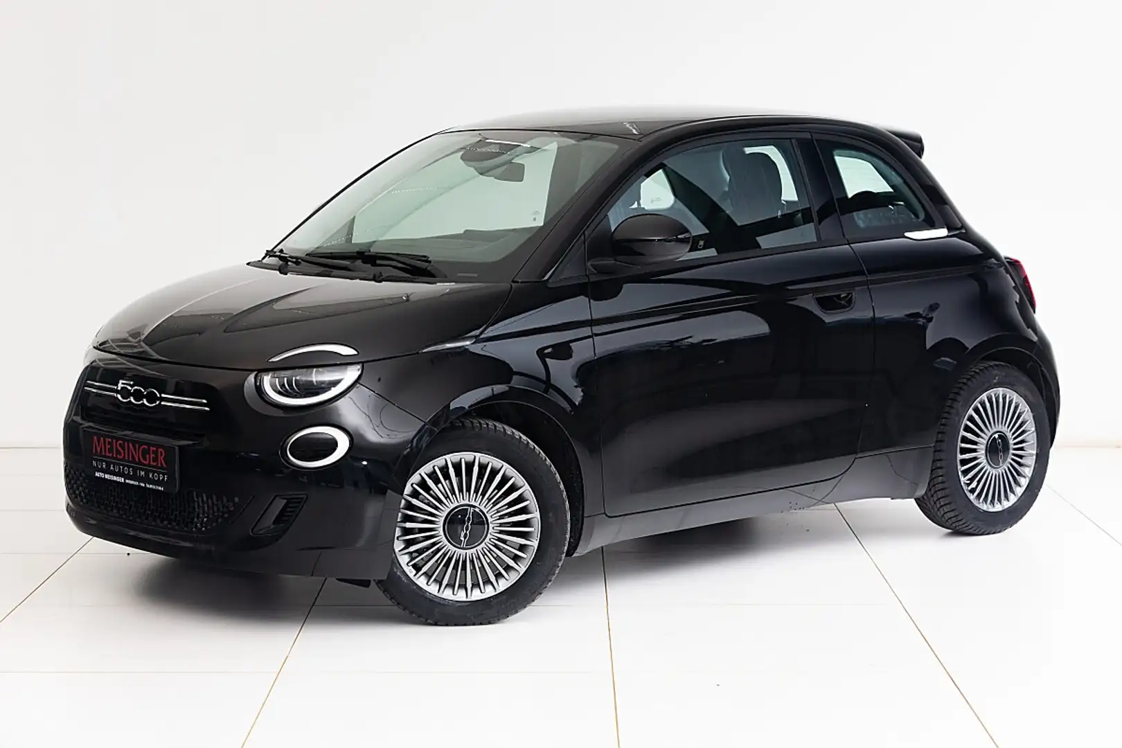 Fiat 500 Hatchback Hybrid Torino Schwarz - 1