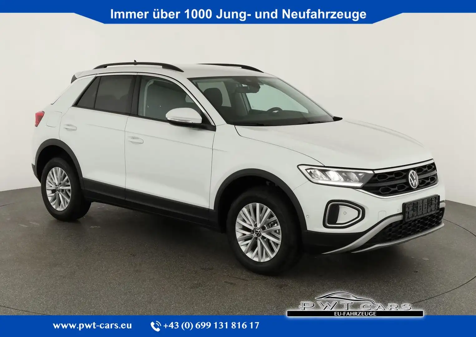 Volkswagen T-Roc Life 1.5 TSI DSG Life, Kamera, Winterpaket, ACC... Blanco - 1
