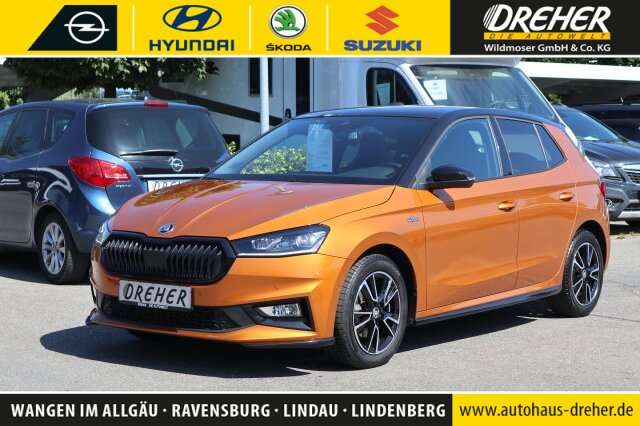 Imagine Skoda Fabia Fabia 1.0 TSI Monte Carlo Klima/LED/Kamera/DAB BC