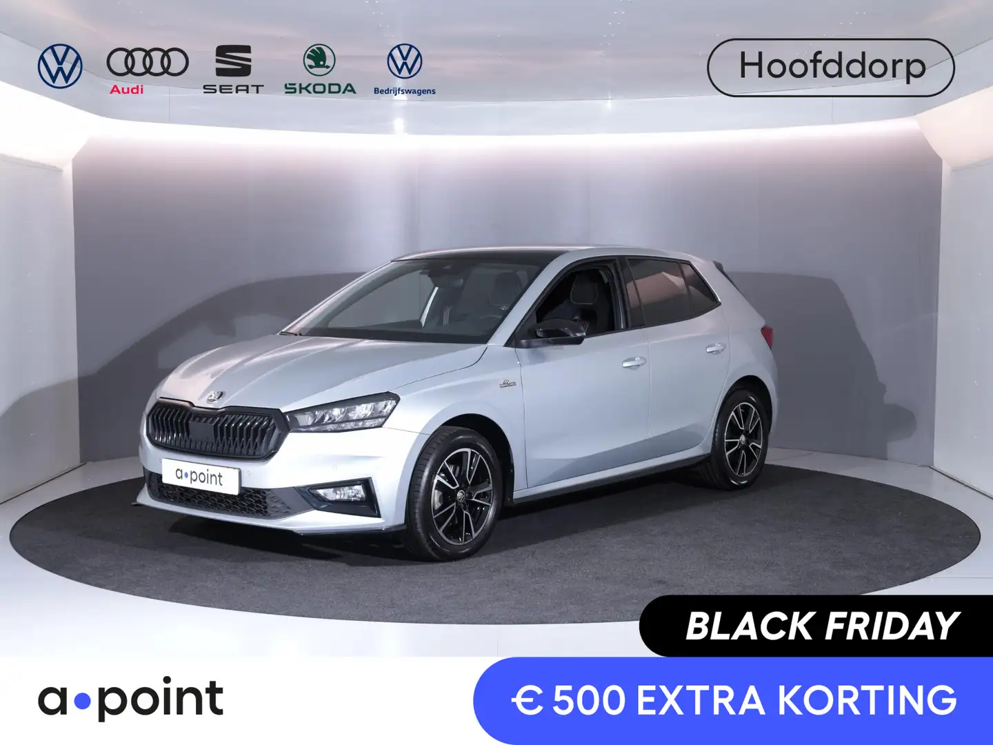 Skoda Fabia 1.0 TSI Monte Carlo 115 pk Automaat (DSG) | Panora Gris - 1