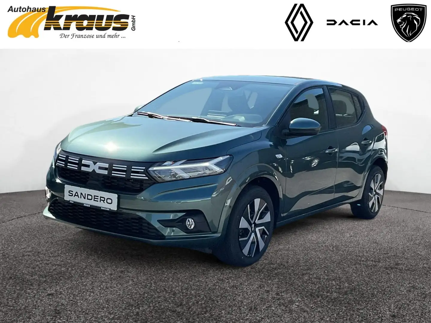 Dacia Sandero Expression Tce 90 WINTERRÄDER GESCHENKT* Grün - 1