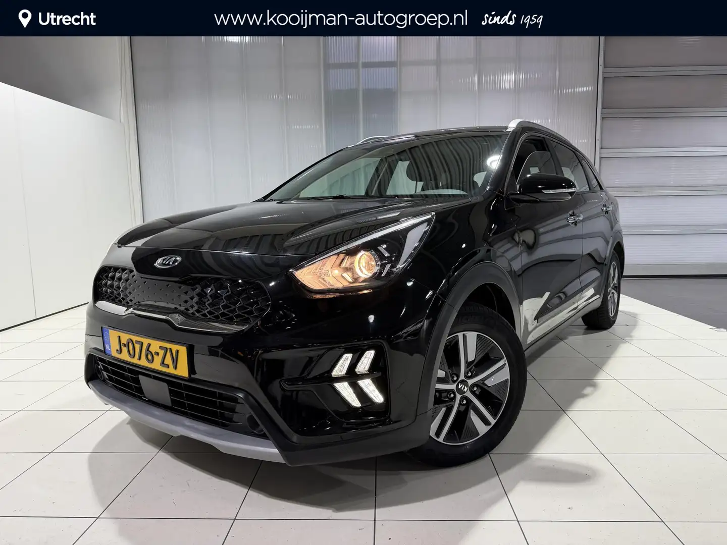 Kia Niro 1.6 GDi Hybrid DynamicLine Trekhaak, Apple Carplay Noir - 1