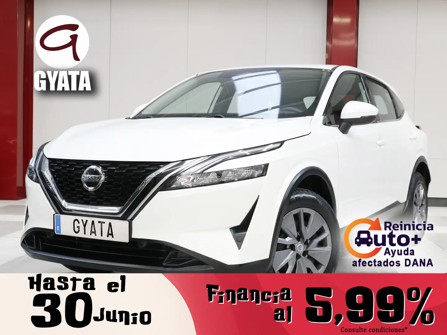 Nissan Qashqai 1.3 DIG-T mHEV 12V Acenta 4x2 103kW Blanc - 1