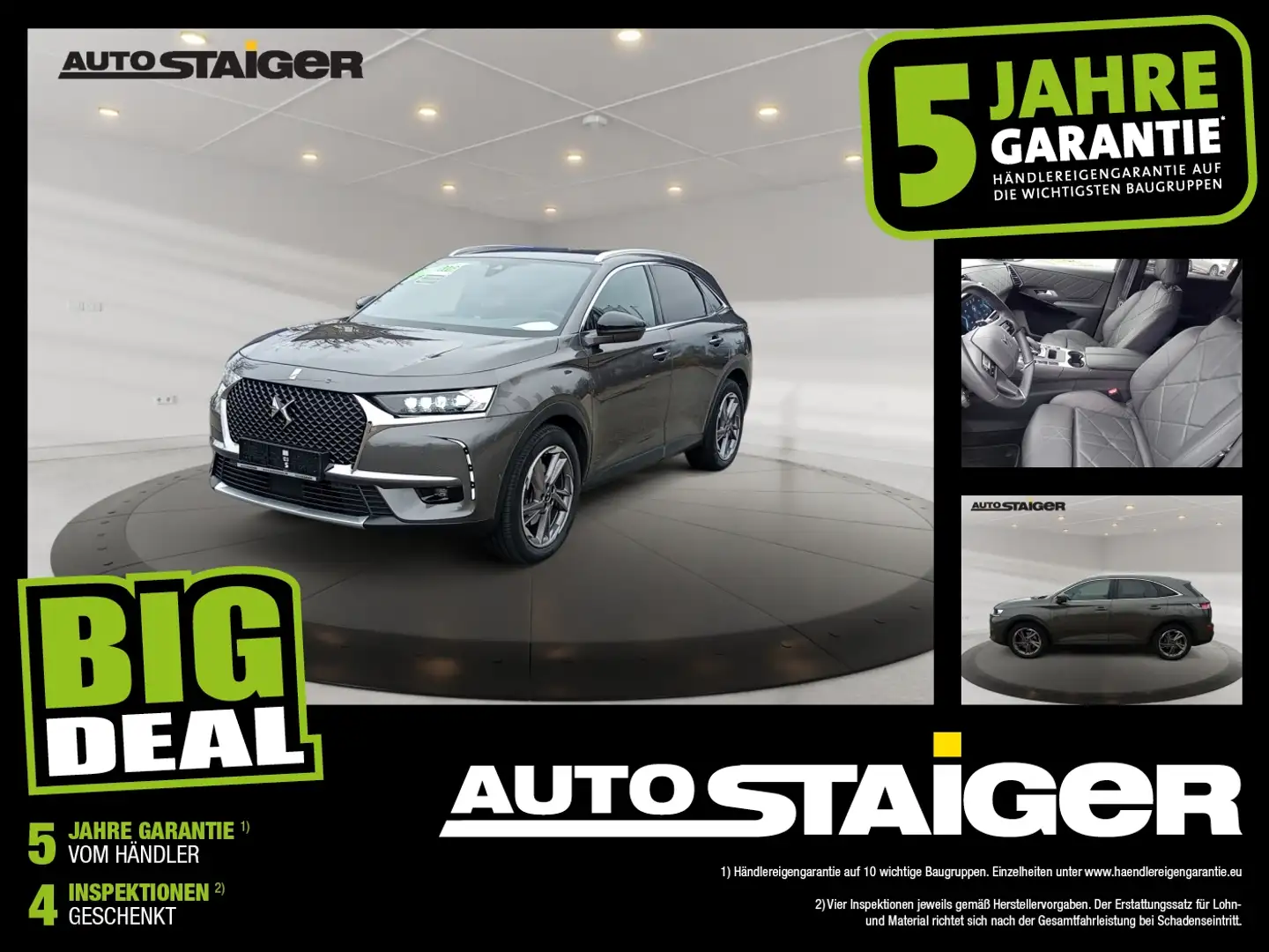 DS Automobiles DS 7 Crossback DS7 Crossback E-Tense Rivoli Navi*Leder Grau - 1