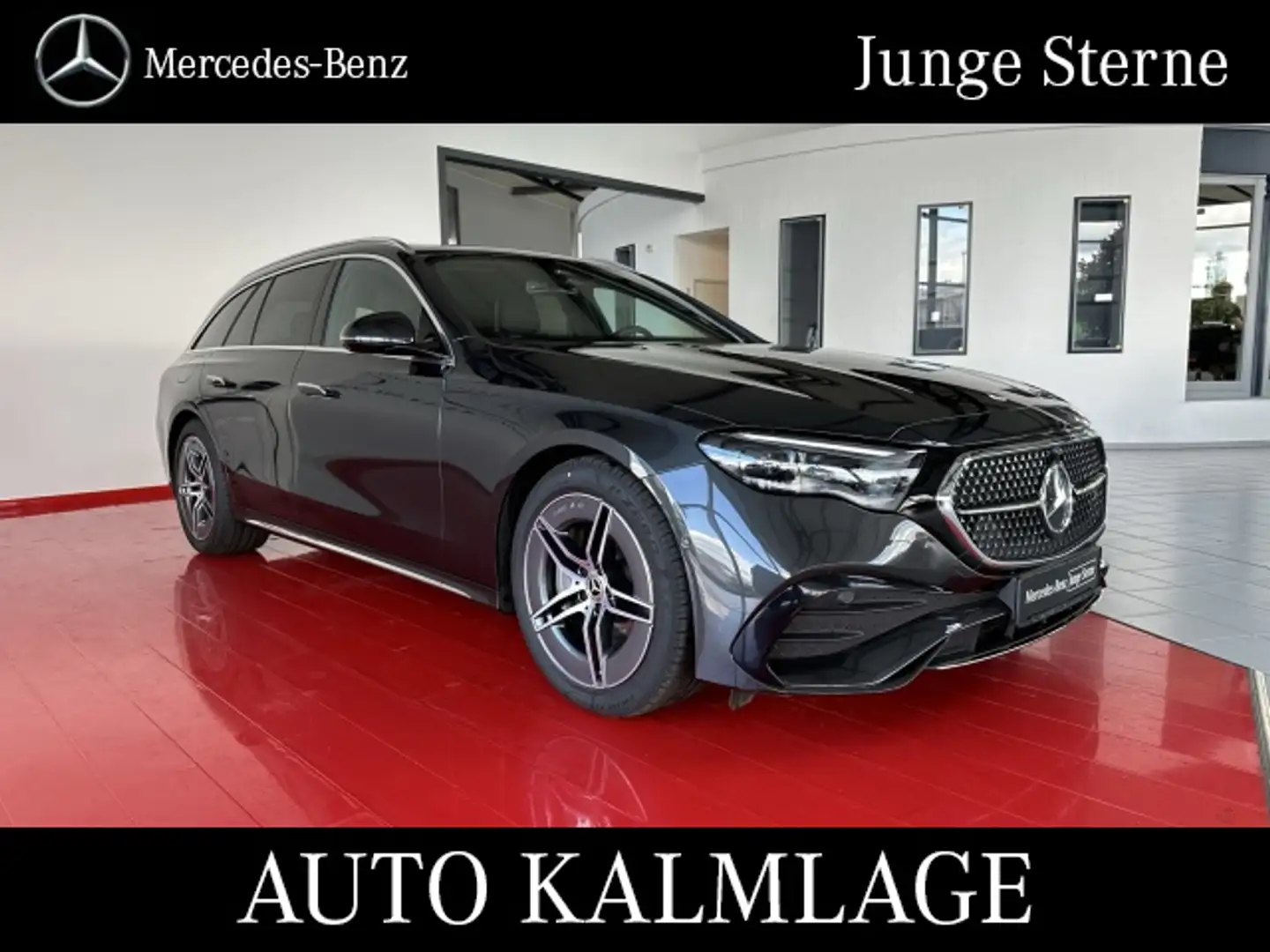Mercedes-Benz E 450 E 450 4M T AMG AHK+PANORAMA+DISTRONIC+360°KAMERA Gris - 1