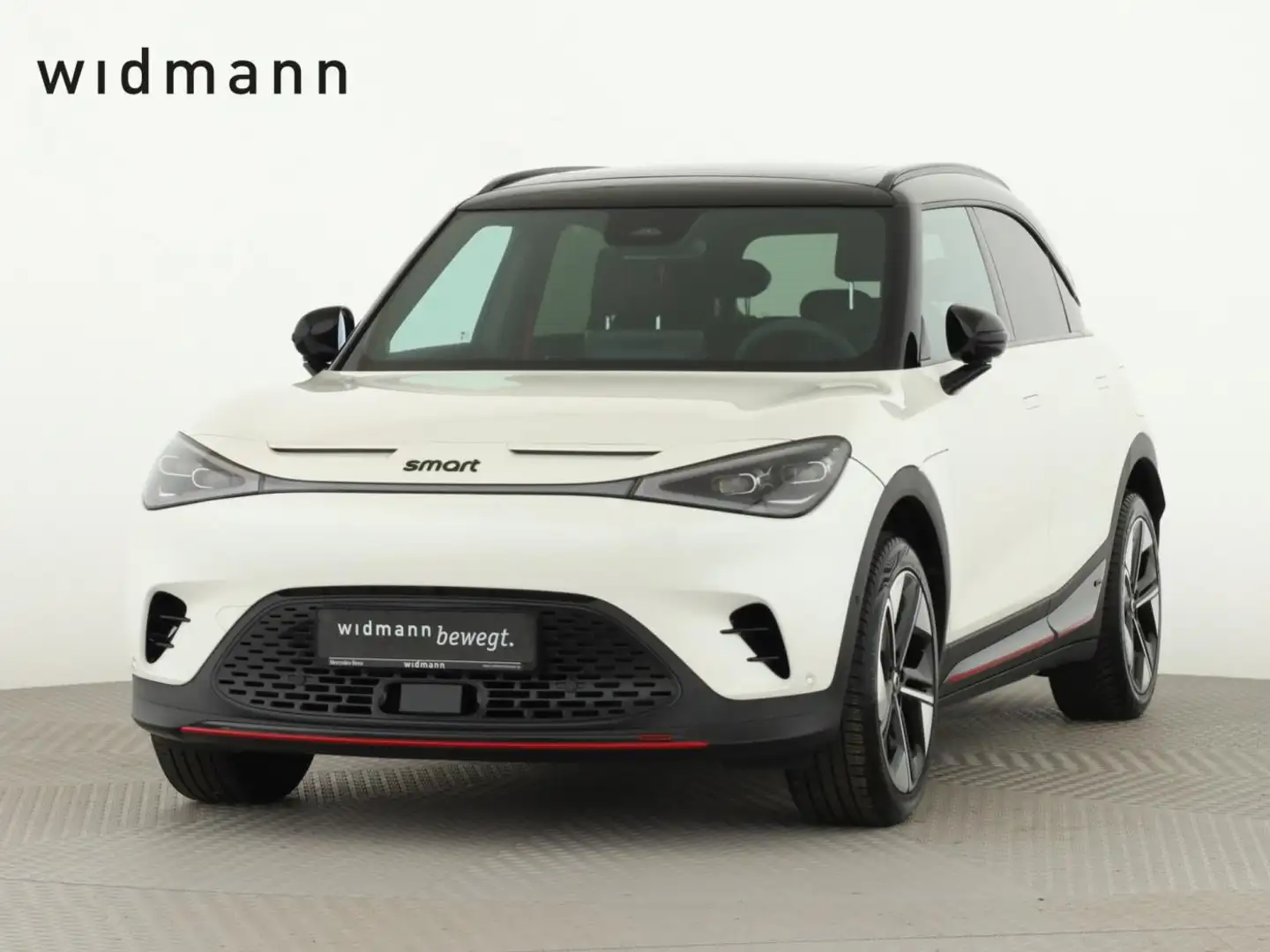 smart #1 Brabus AWD (66kWh) 2xKlima 360 ACC AUT HUD LM Blanc - 1