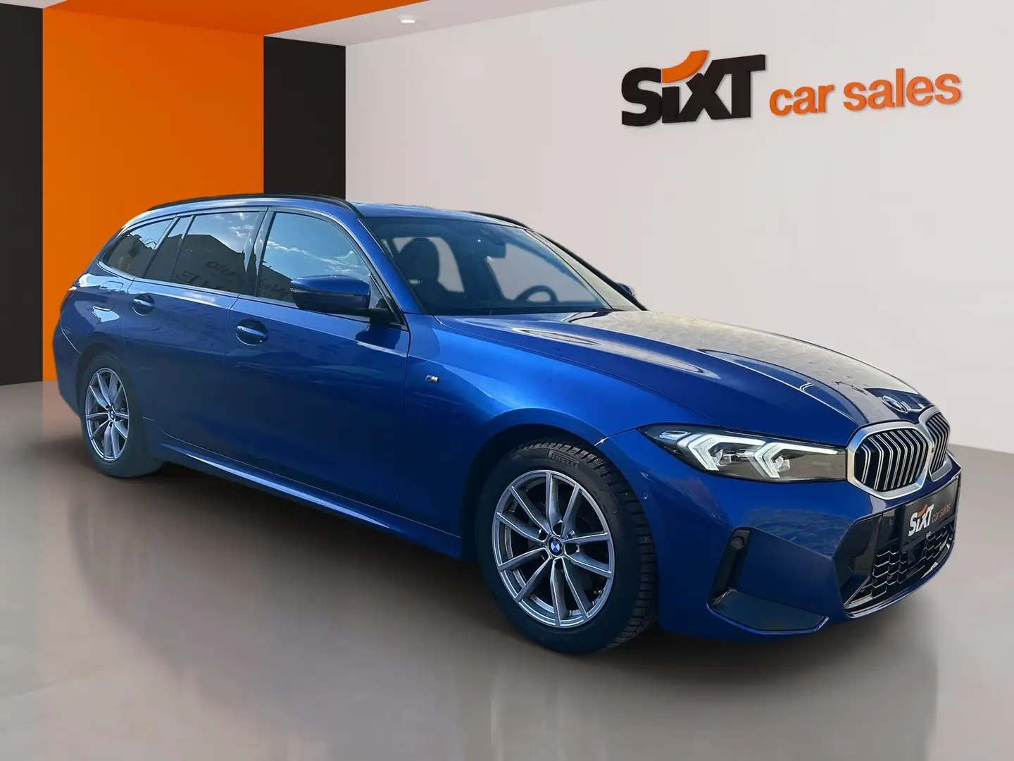BMW 320 i M Sport|PANO|ACC|HUD|360°|ad.LED|SHZG|AHK Blau - 1