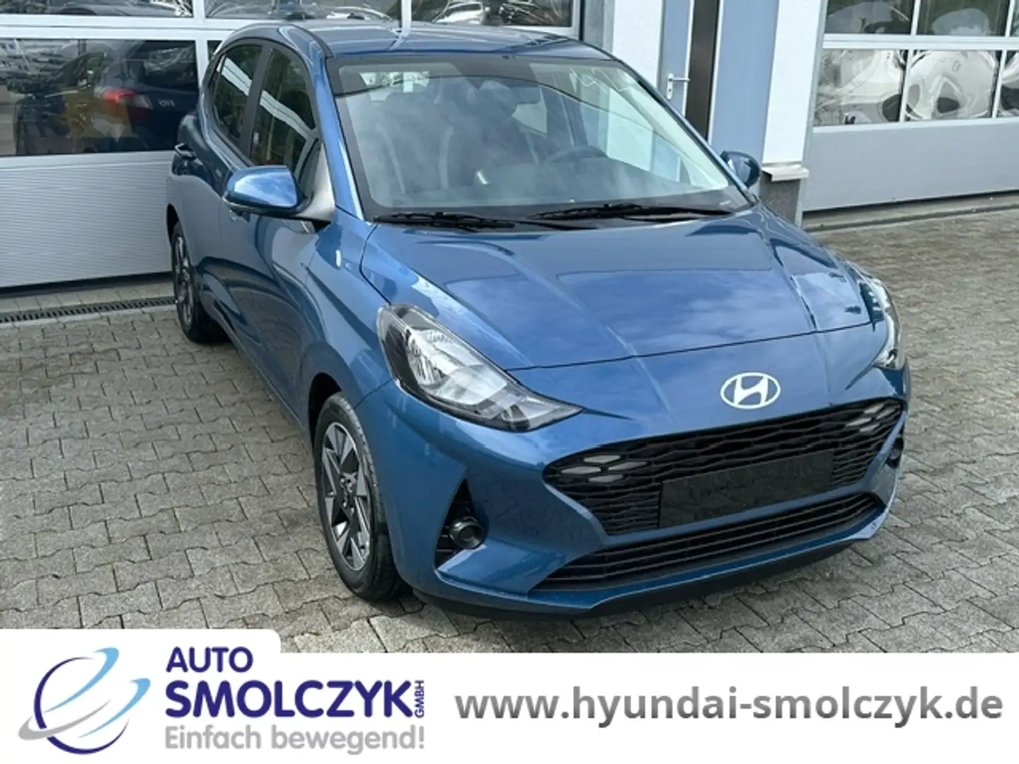 Hyundai i10 1.0 TREND NAVI+KOMFORTPAKET+KAMERA+PDC+KLIMA+ Azul - 2