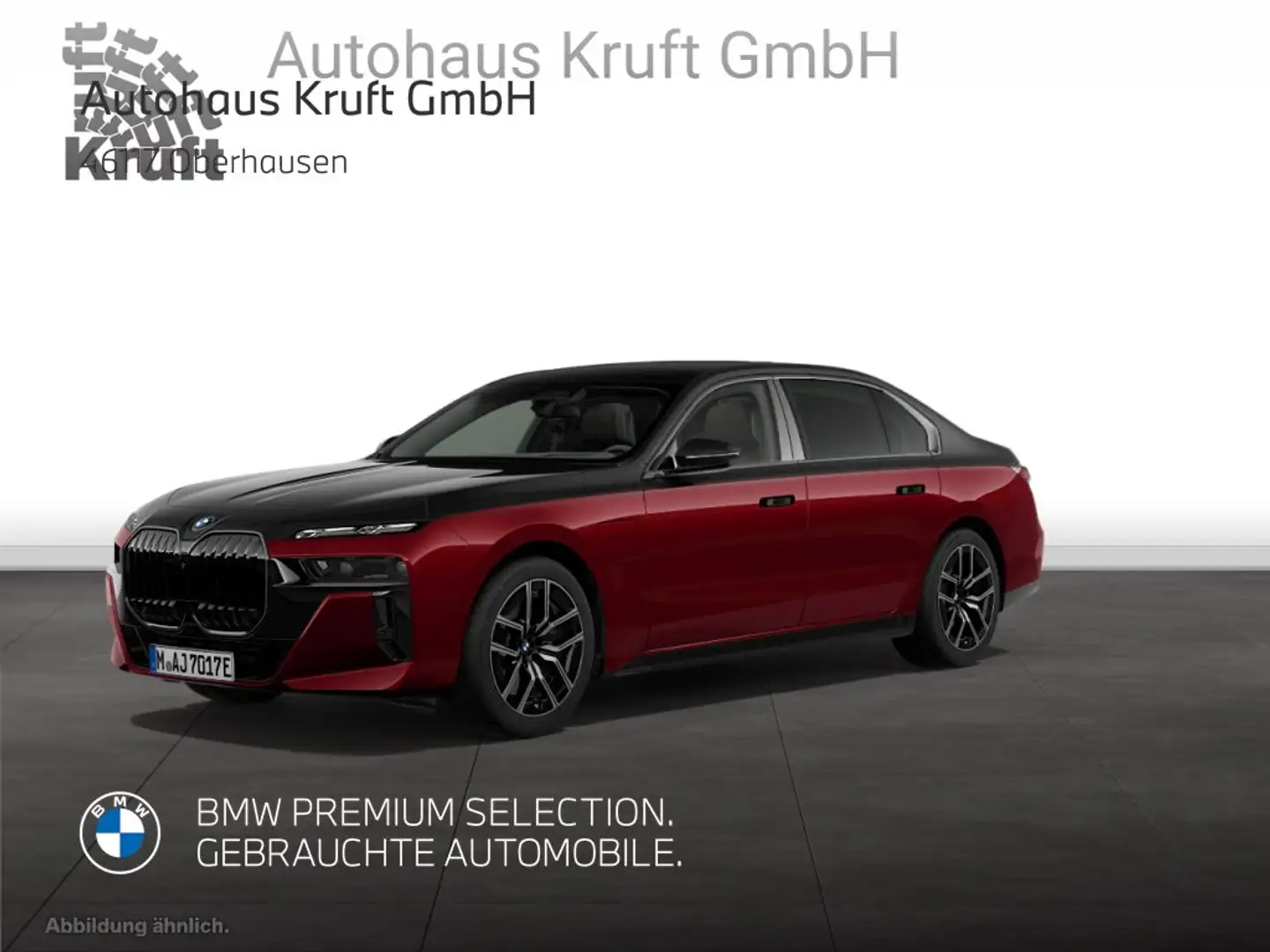 BMW 750 e xDrive M SPORT PRO+TWO TONE LACK+FOND ENTERTAINM Rot - 1