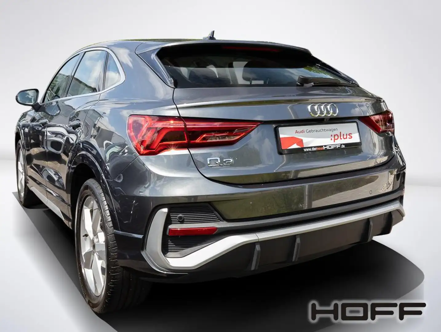 Audi Q3 Sportback 35 TFSI S line Leder LED 19 Zoll Navi Pl Gris - 2
