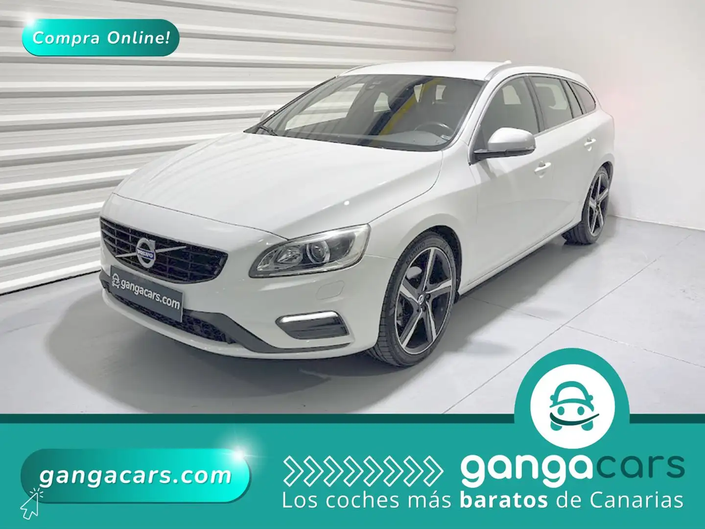 Volvo V60 D3 Momentum 150 Blanco - 1