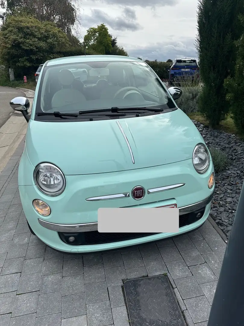 Fiat 500 500 1.2i Pop Star Groen - 1