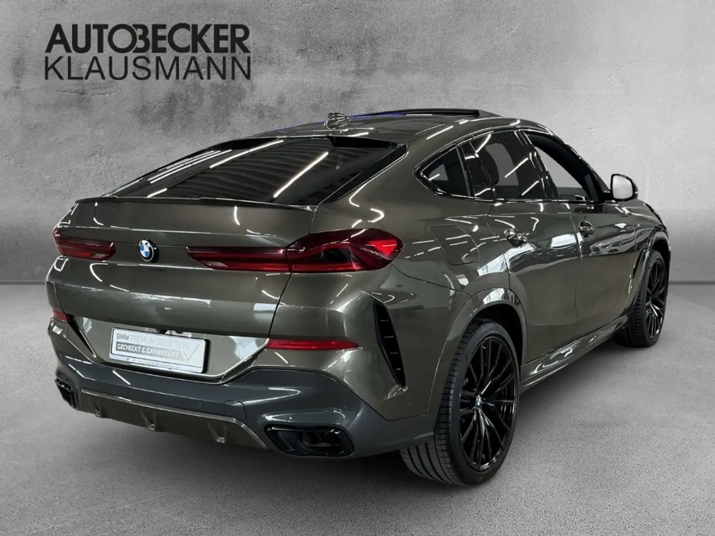 BMW X6 M50i ICONIC GLOW LC PROF HuD AHK KAMERA 360° Grün - 2