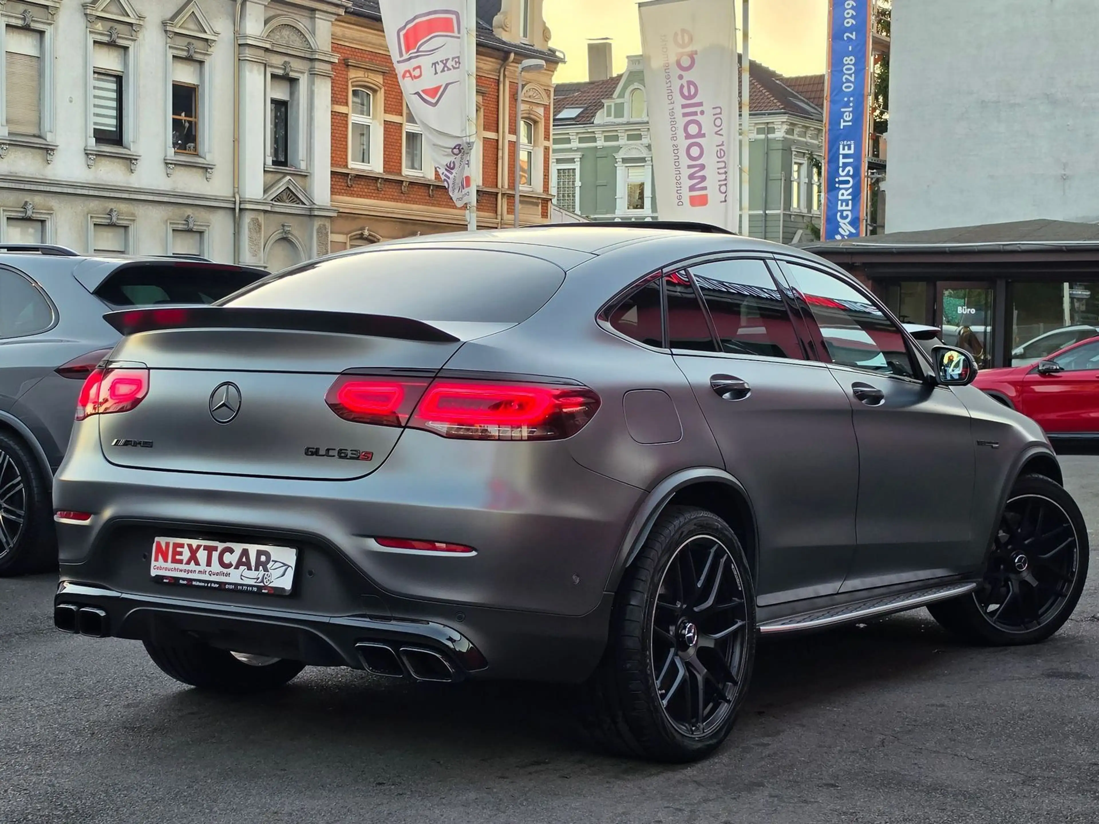Mercedes-Benz GLC 63 AMG 4Matic|S.dach|Burmst|HUD|TV|Leder|AHK — photo 2