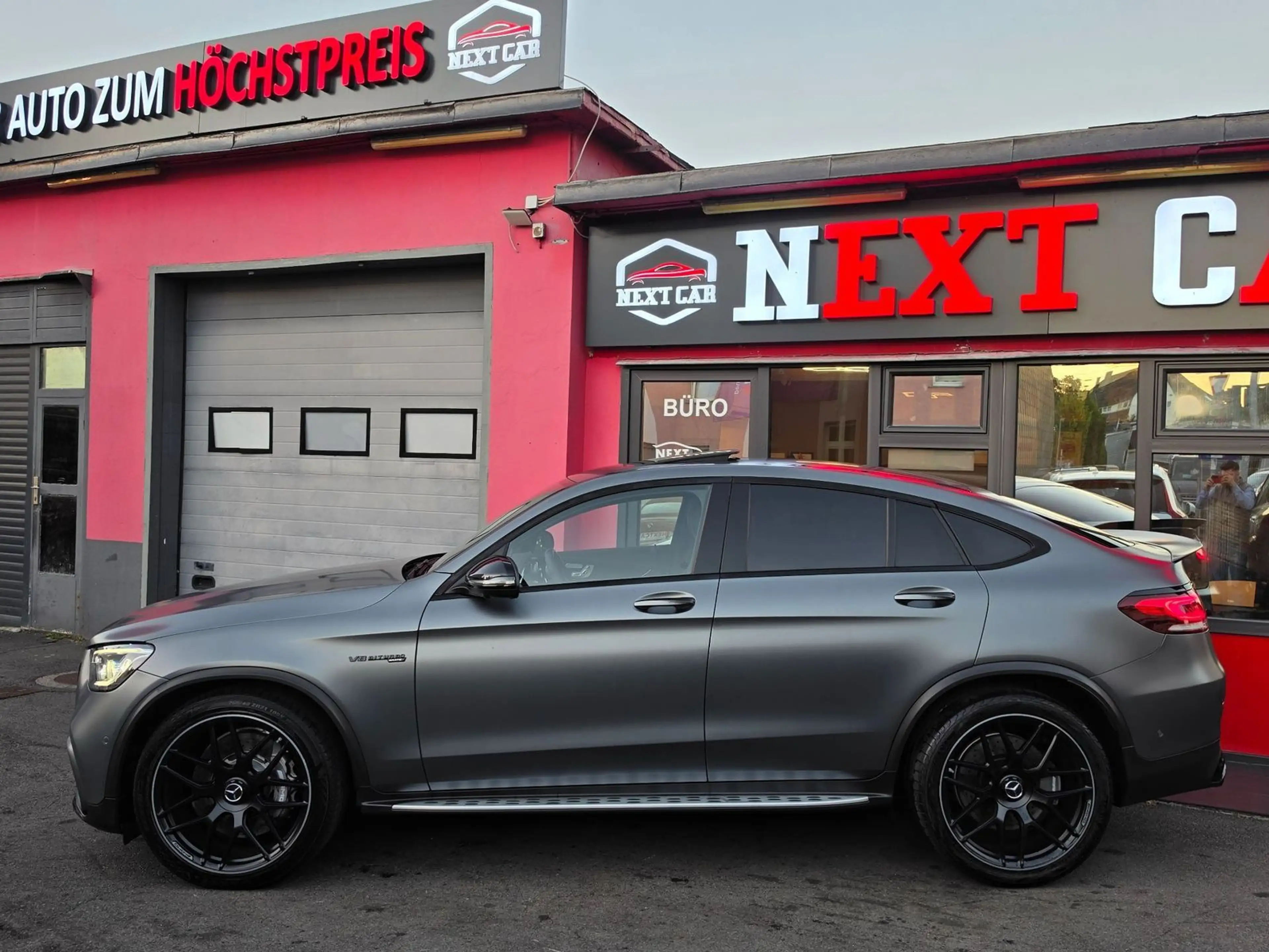 Mercedes-Benz GLC 63 AMG 4Matic|S.dach|Burmst|HUD|TV|Leder|AHK — photo 13