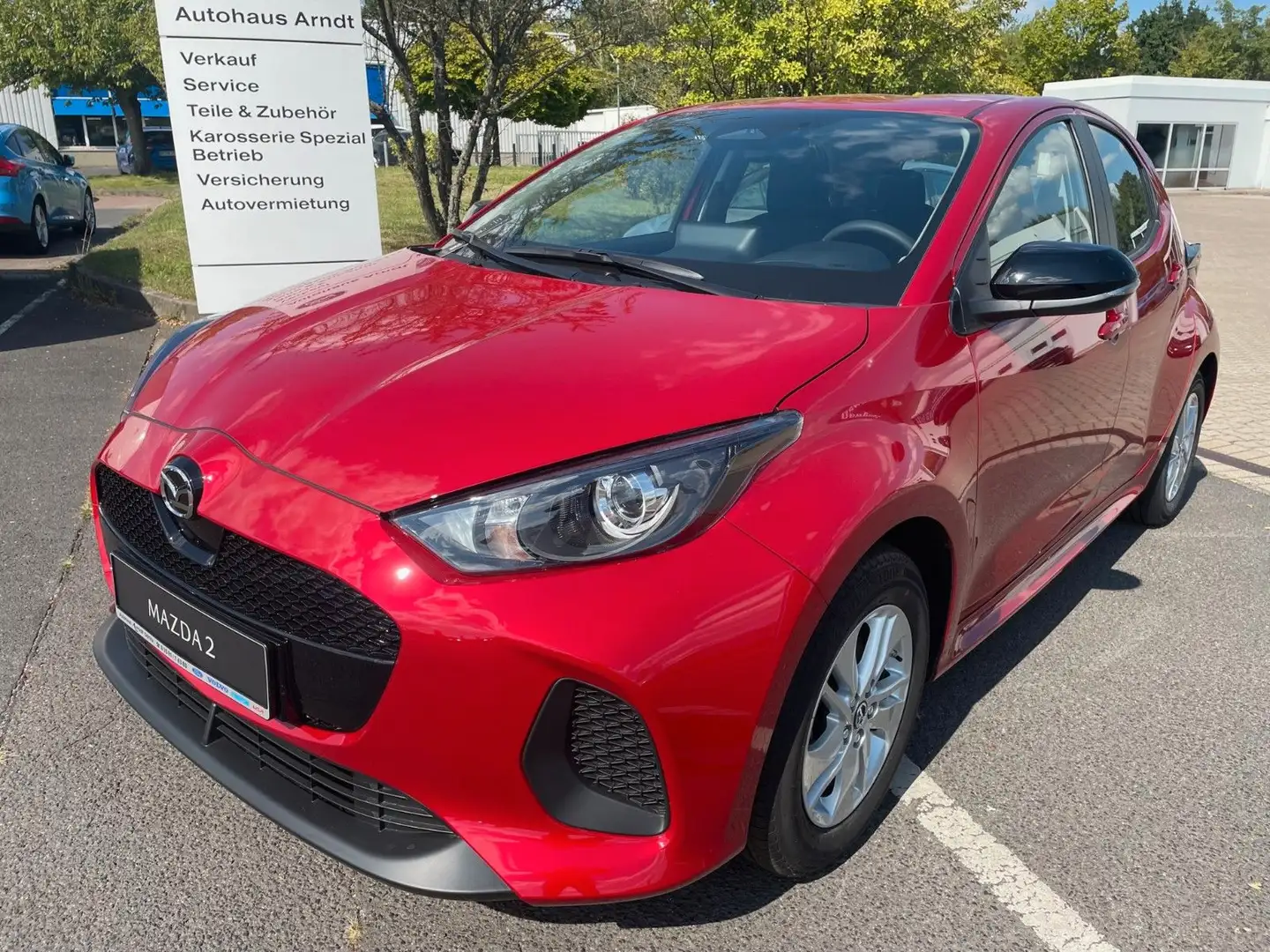 Mazda 2 HYBRID 1.5L VVT-i 115 PS Centre-Line *RFK *ACC Roşu - 1