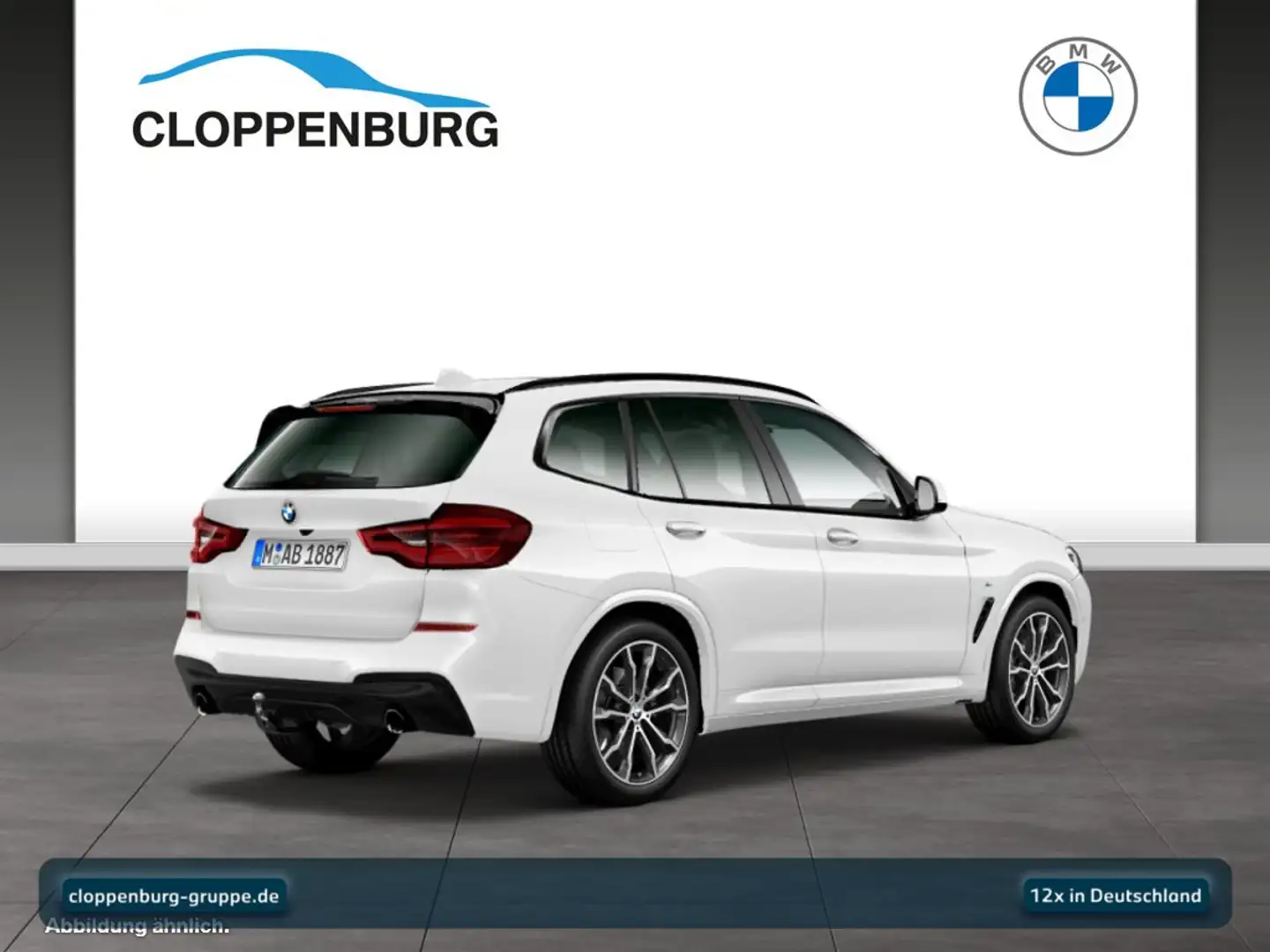 BMW X3 xDrive20d ZA Head-Up+AHK+Navi+Pano+SHZ+KeyGO Weiß - 2