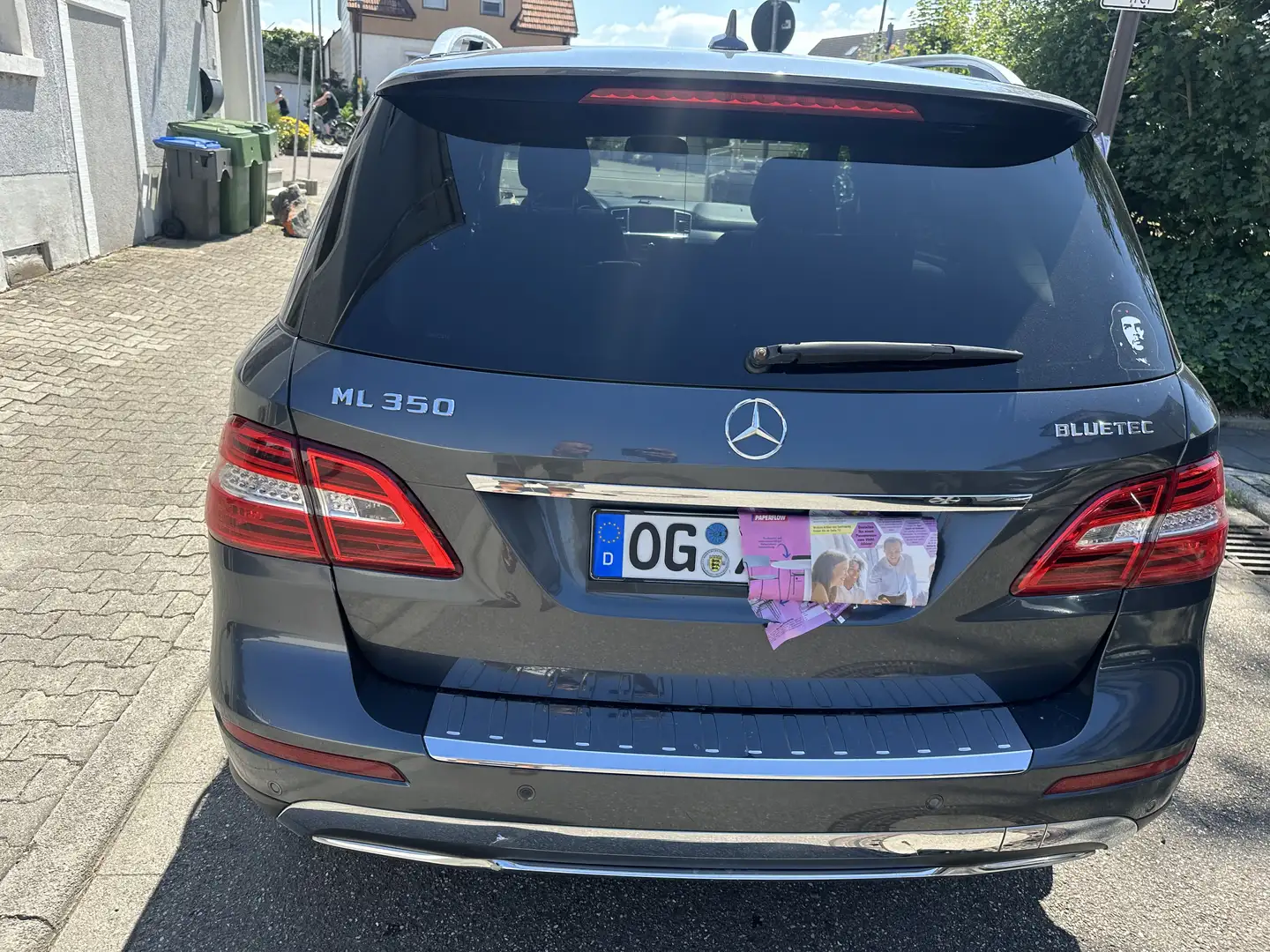 Mercedes-Benz ML 350 ML 350 CDI BlueTec (166.024) siva - 1