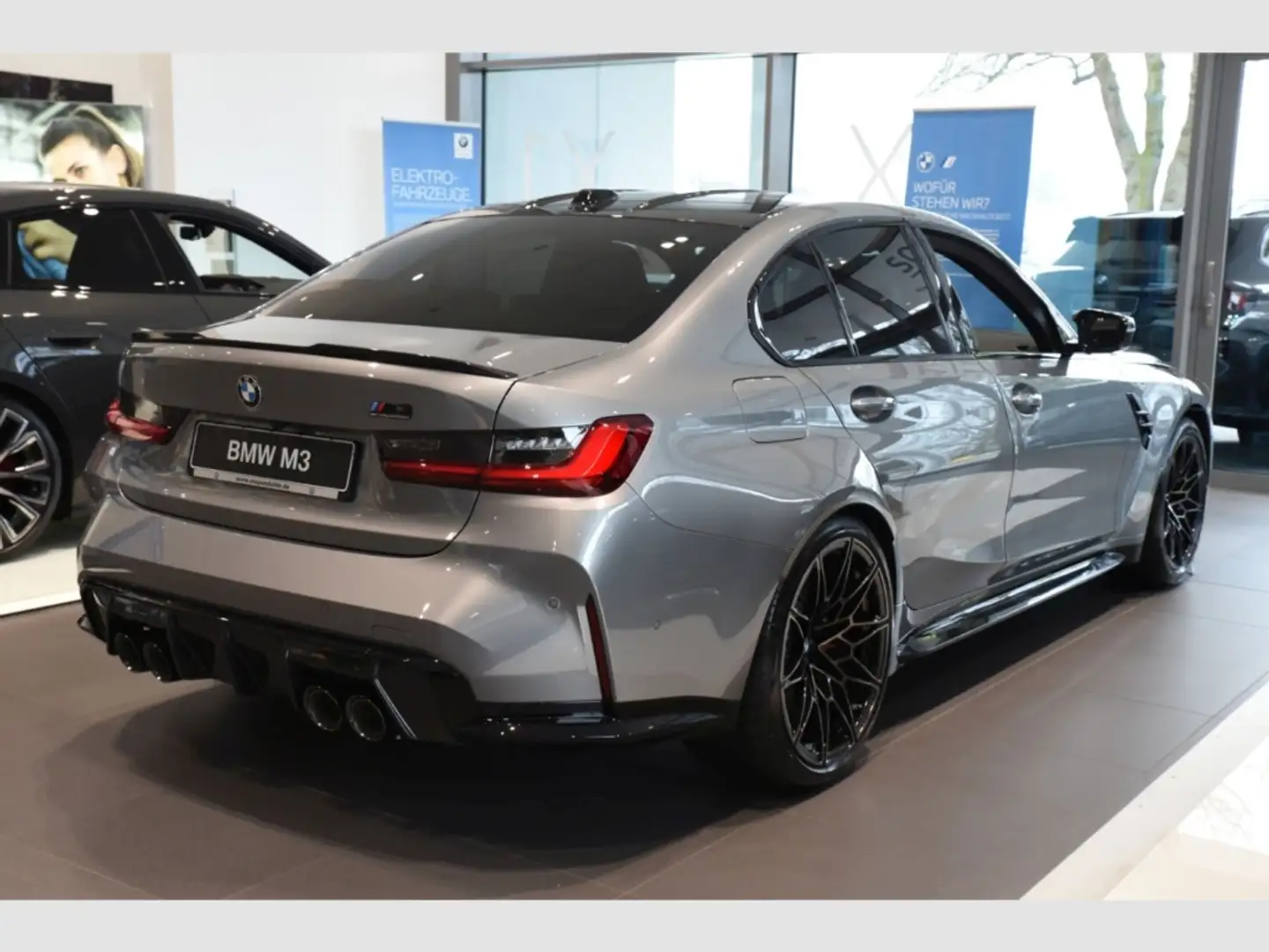 BMW M3 Competition HUD Sitzbelüftung Carbon harmankardon Grey - 2