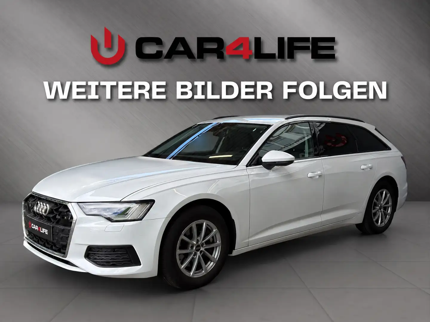 Audi A6 Avant 45 TDI quattro S-tronic*Standheizung*Anhäng Weiß - 1