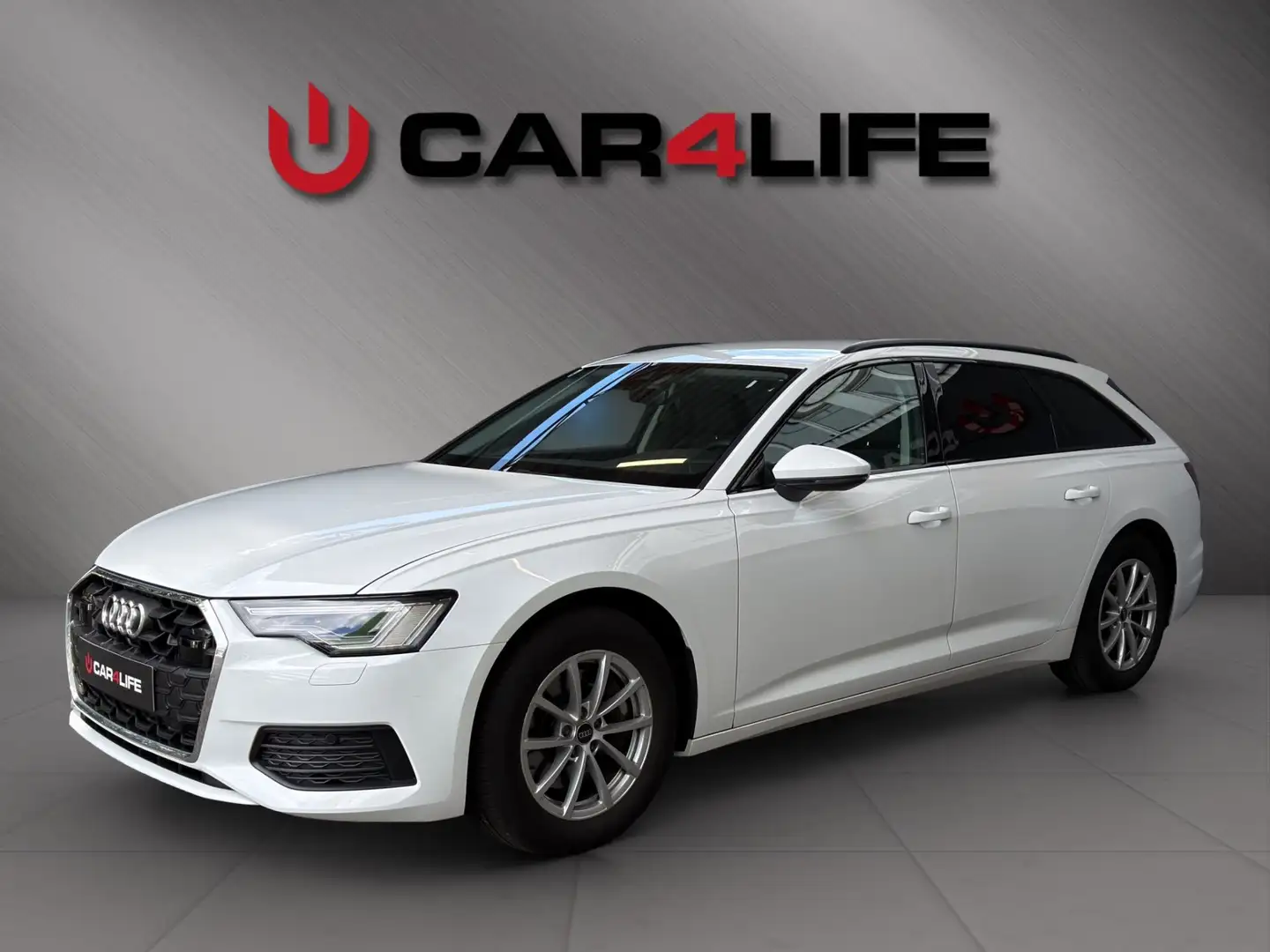 Audi A6 Avant 45 TDI quattro S-tronic*Standheizung*Anhäng Weiß - 1