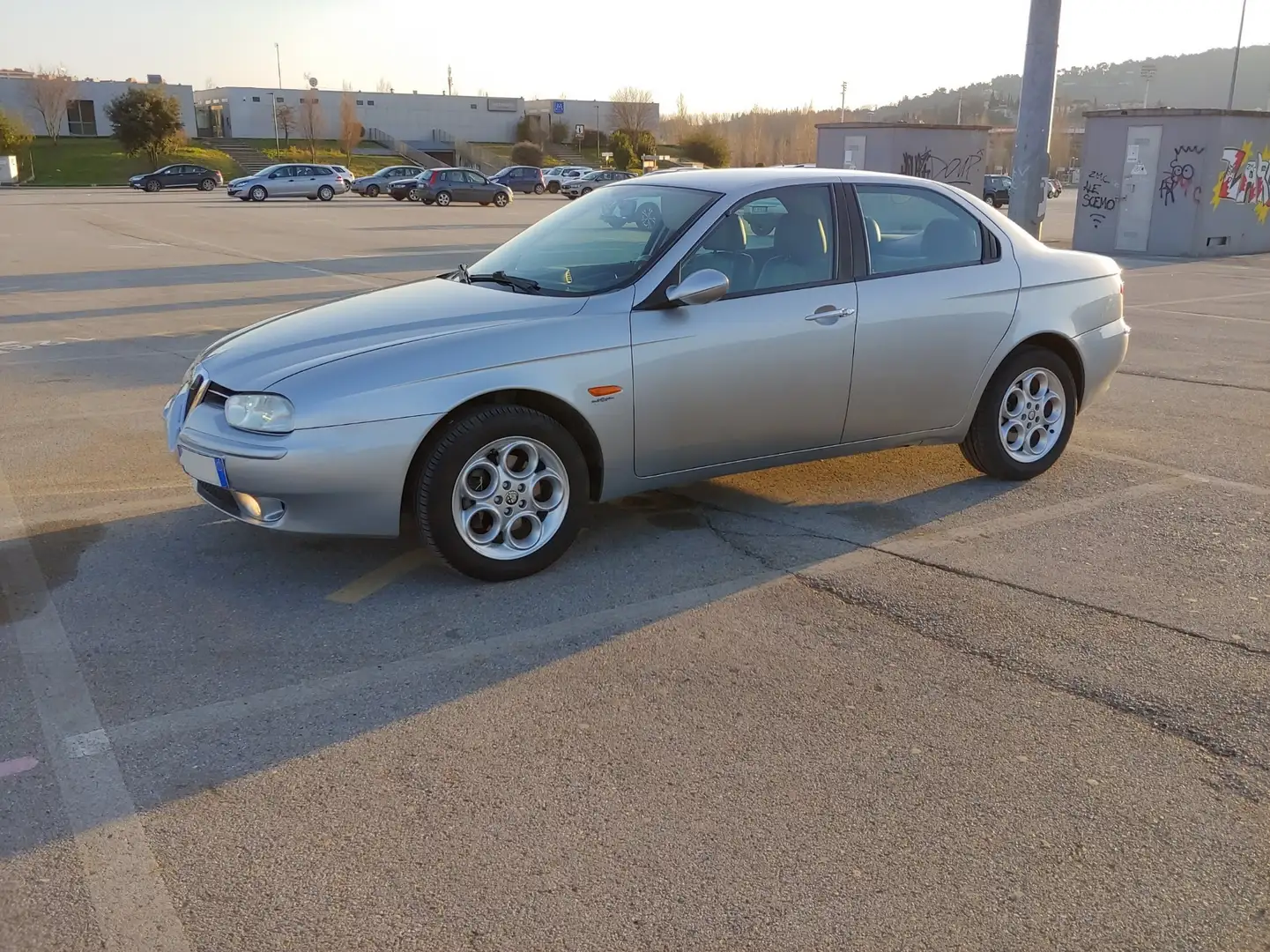 Alfa Romeo 156 1.8 ts 16v Distinctive Silber - 1