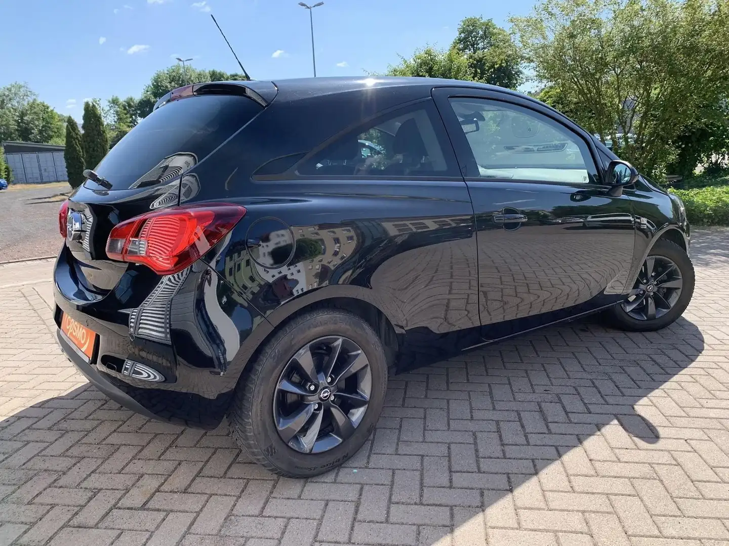 Opel Corsa E 120Jahre Klimaaut+Sitz-Lenkradhz+CarPlay Schwarz - 2