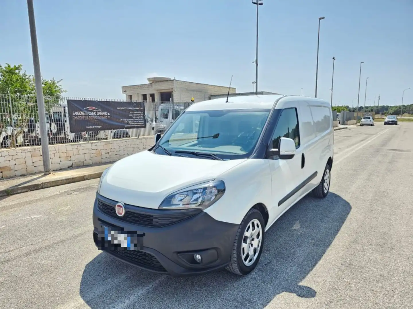 Fiat Doblo Doblò 1.6 MJT 105CV PL-TN Cargo Maxi Lamierato Bianco - 1