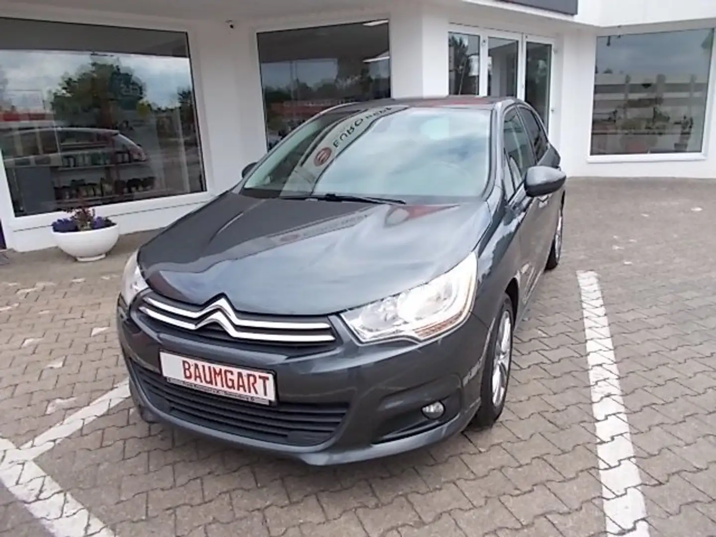 Citroen C4 VTI 120 Tendance, Klima, AHK, LM-Felgen, PDC, Grigio - 2