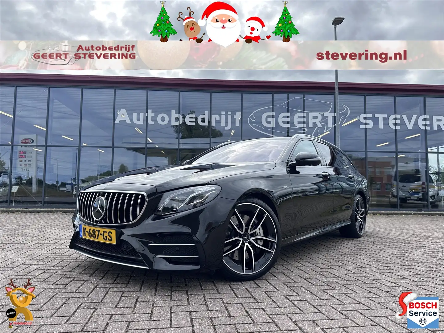 Mercedes-Benz E 53 AMG Estate E53 435pk 4MATIC+ / Schuifdak / Leder Schwarz - 1