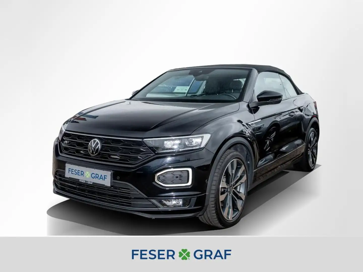 Volkswagen T-Roc Cabriolet 1.5TSI R-LINE LED/ACC/KAMERA/CONNECT/SHZ Nero - 1