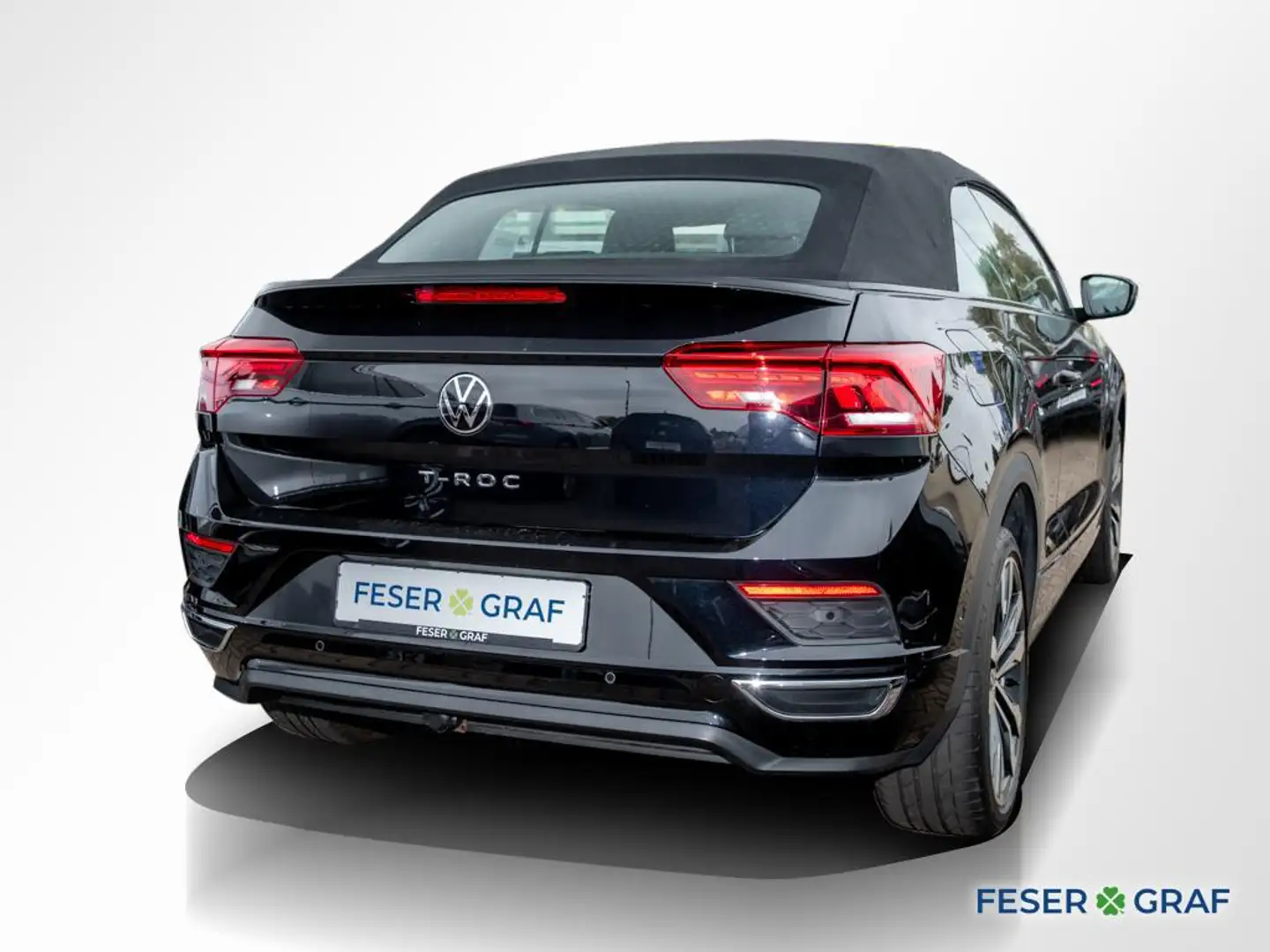 Volkswagen T-Roc Cabriolet 1.5TSI R-LINE LED/ACC/KAMERA/CONNECT/SHZ Nero - 2