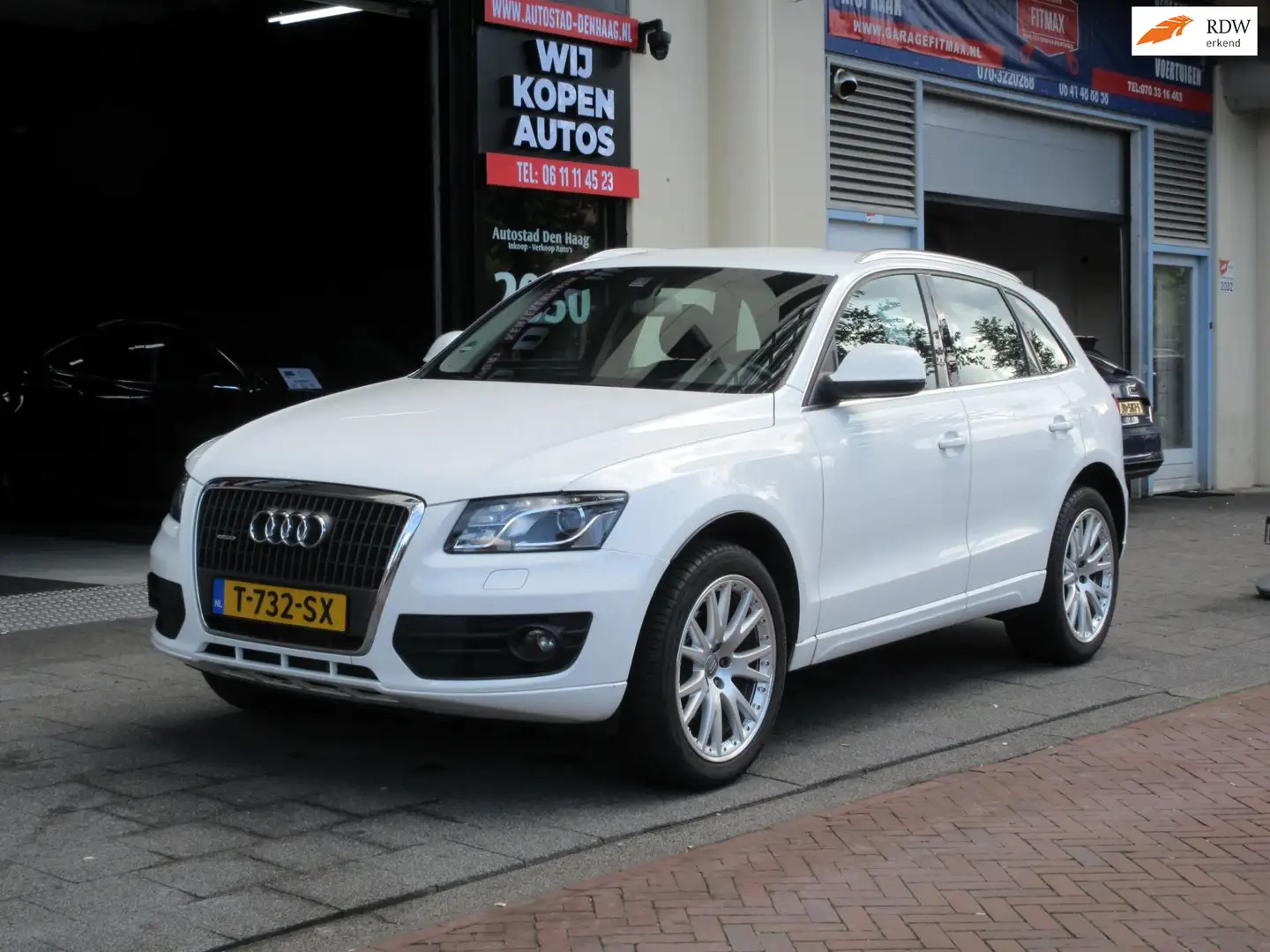 Audi Q5 2.0 TFSI quattro Navi Clima Stoelverwarming PDC Blanc - 1