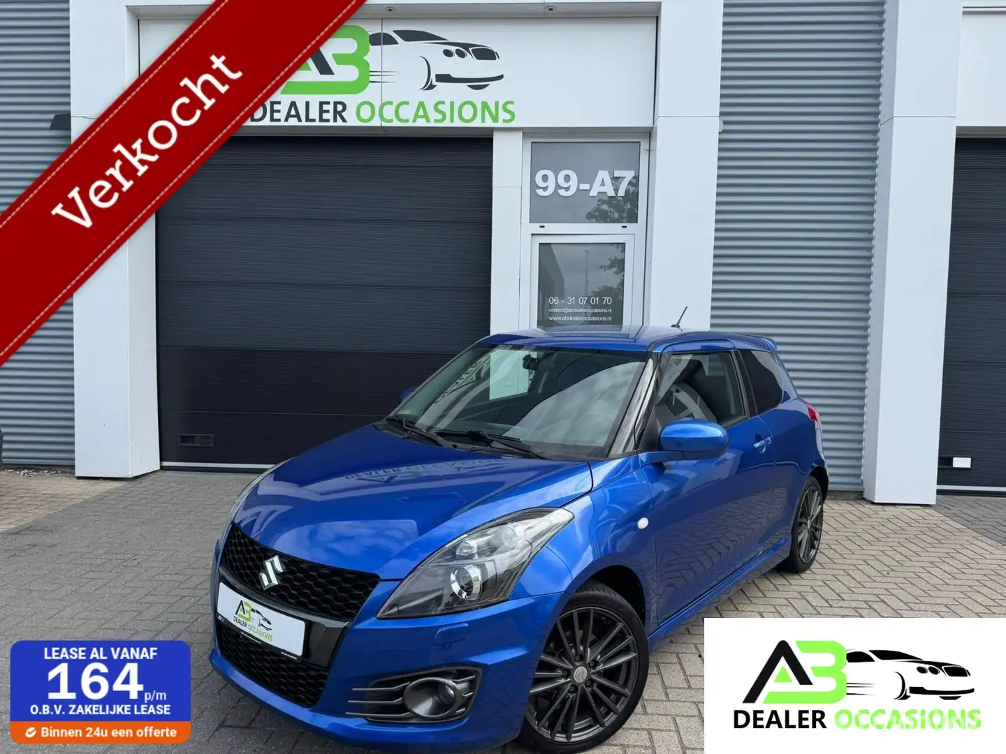 Suzuki Swift 1.6 Sport 140 PK Cruise,Airco,Keyless,Nw Apk. - 1