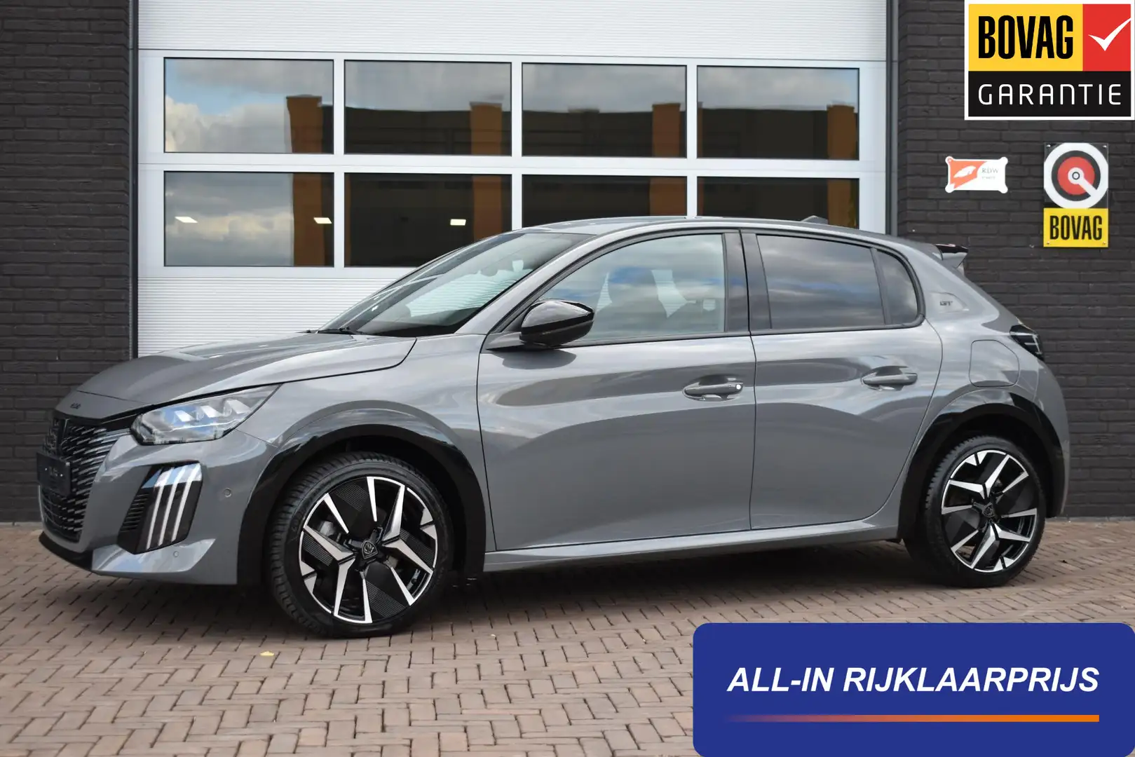 Peugeot 208 Hybrid 136PK Aut. GT | Navi | 360 camera | Incl. g Grijs - 1