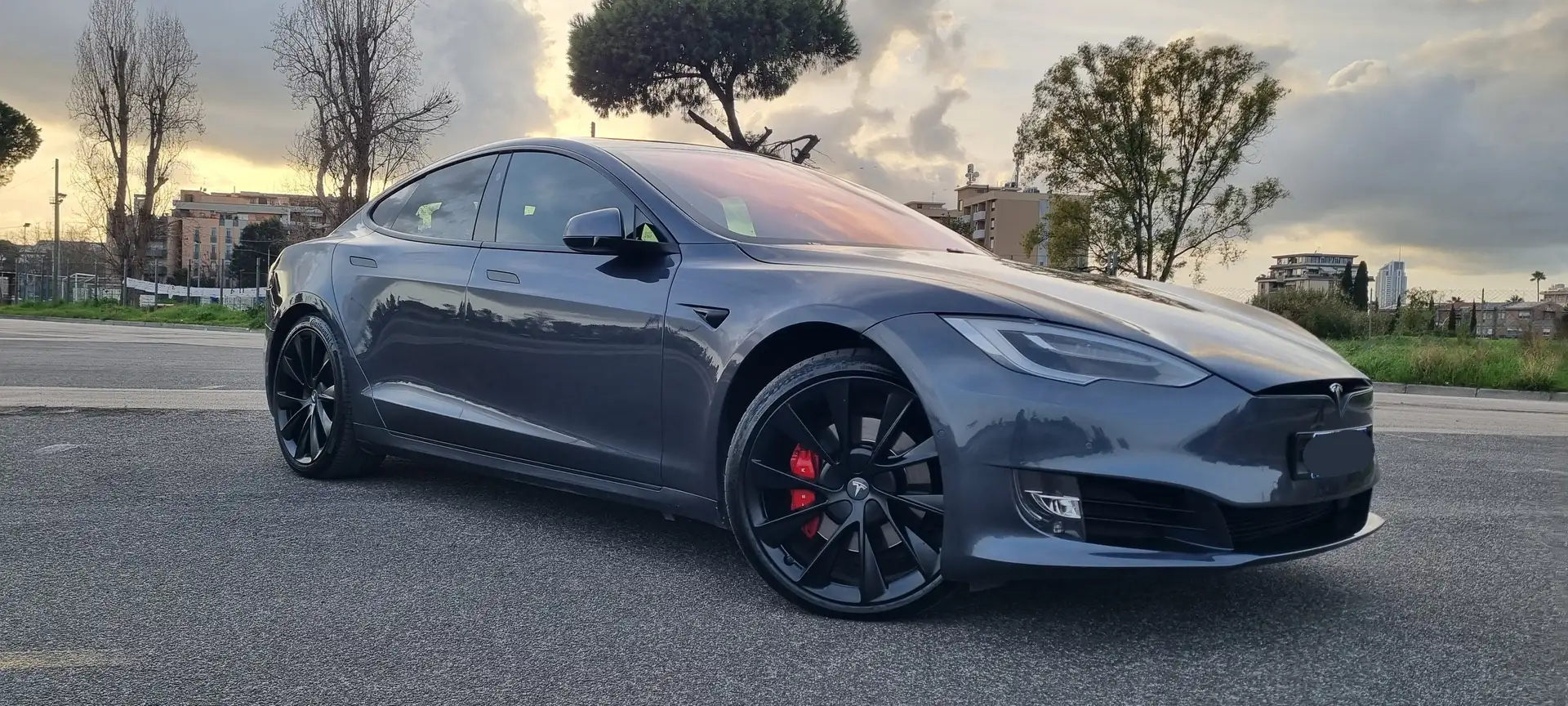 Tesla Model S Model S Performance Dual Motor awd Grigio - 1