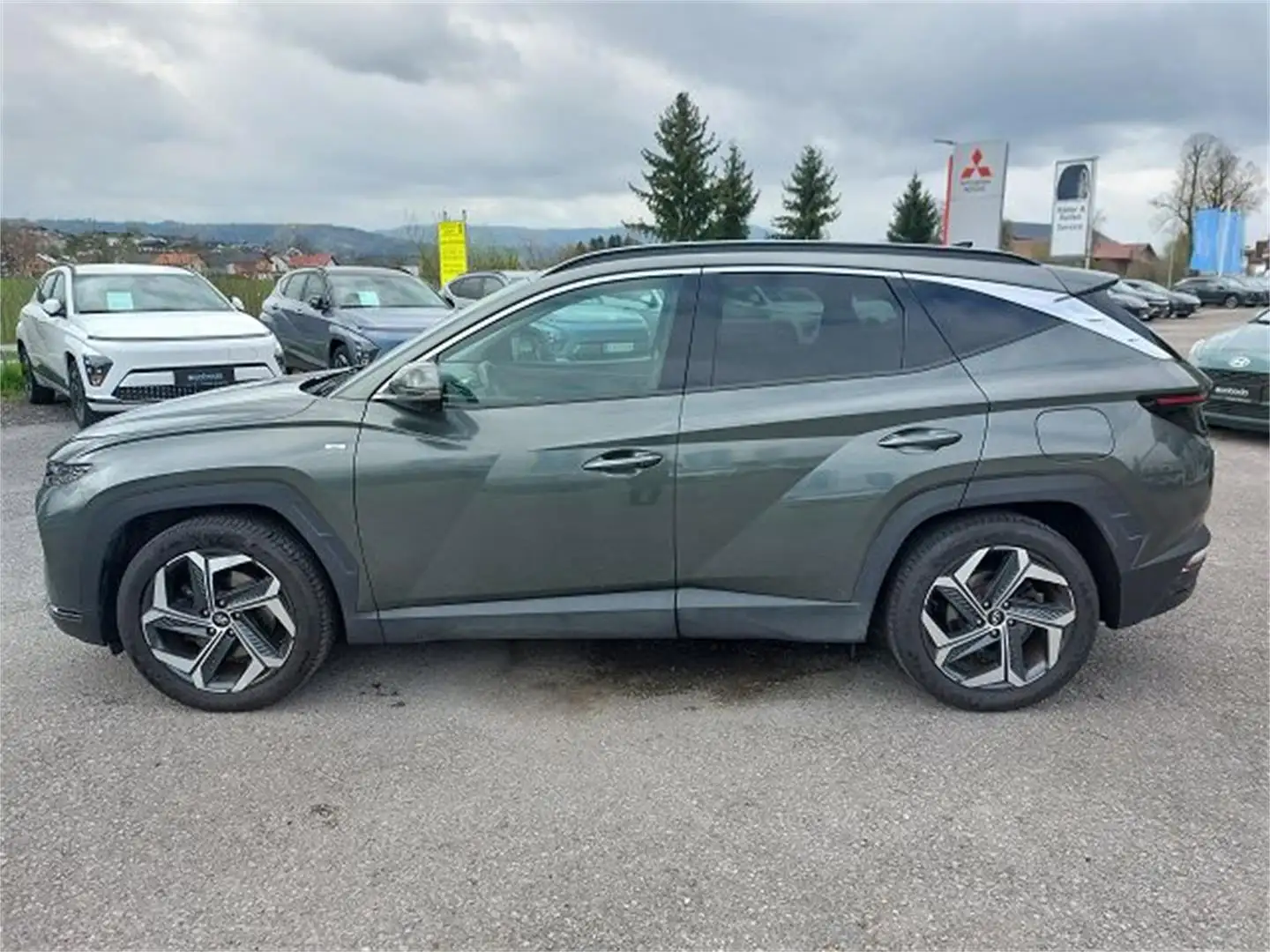 Hyundai TUCSON Tucson NX4 Prestige Line 1,6 CRDi 4WD 48V DCT Grau - 2