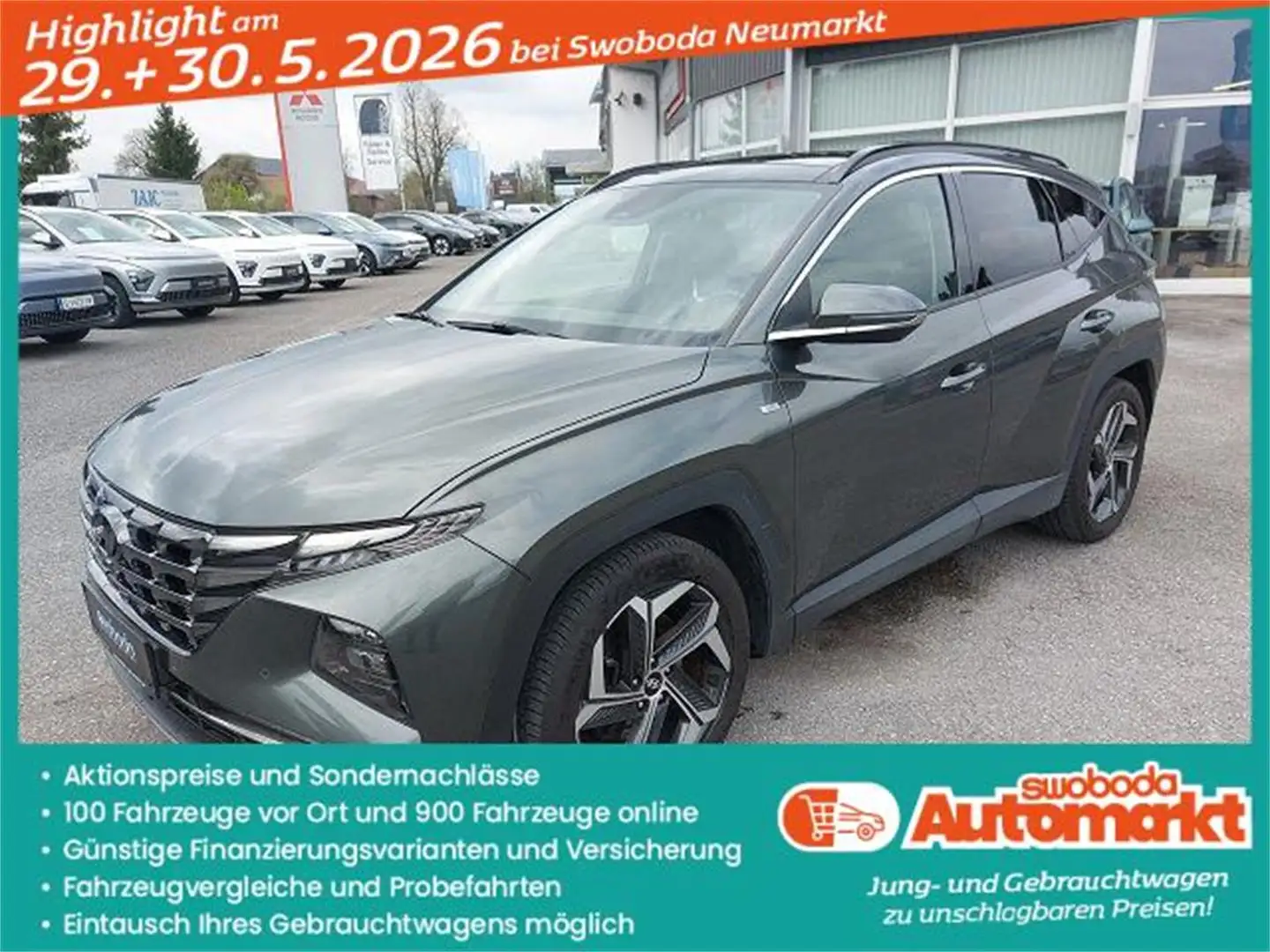 Hyundai TUCSON Tucson NX4 Prestige Line 1,6 CRDi 4WD 48V DCT t1dp Grau - 1