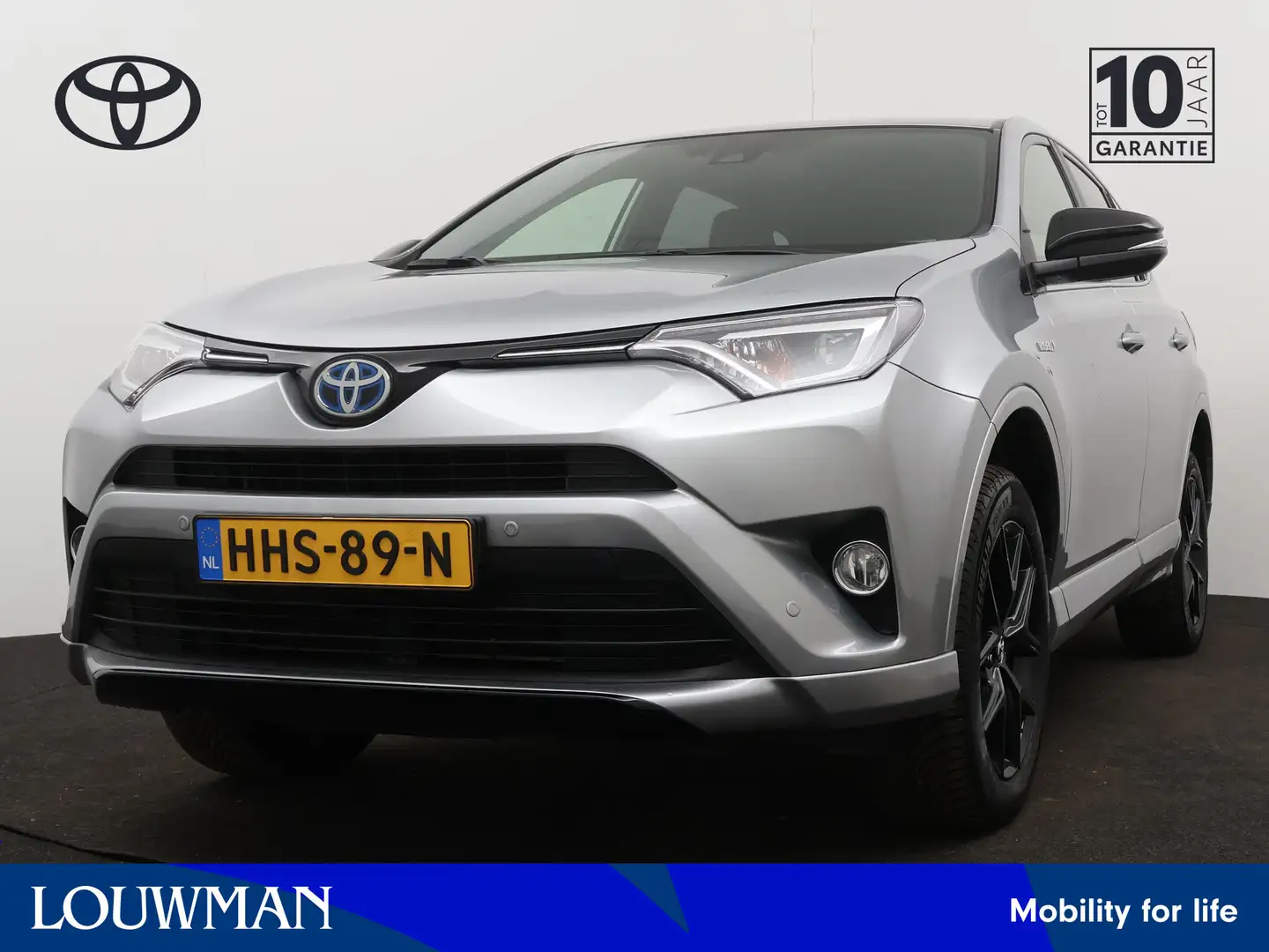 Toyota RAV 4 2.5 Hybrid 2WD Black Edition Limited | volledig le Grijs - 1
