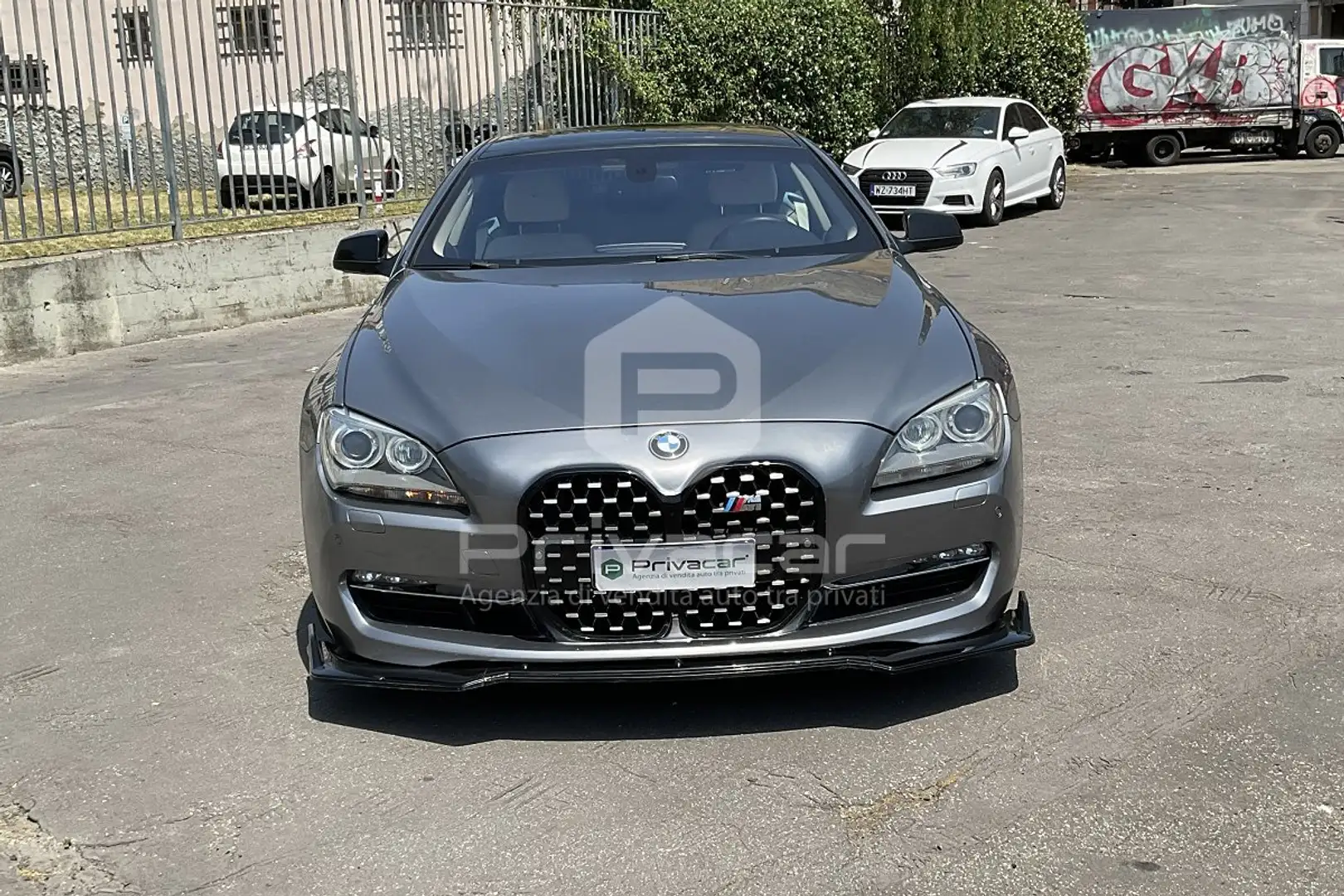 BMW 640 640d Coupé Futura Argent - 2