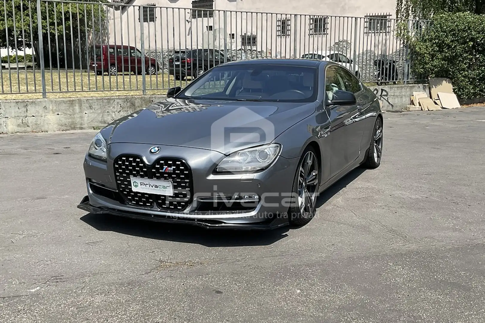 BMW 640 640d Coupé Futura Argent - 1