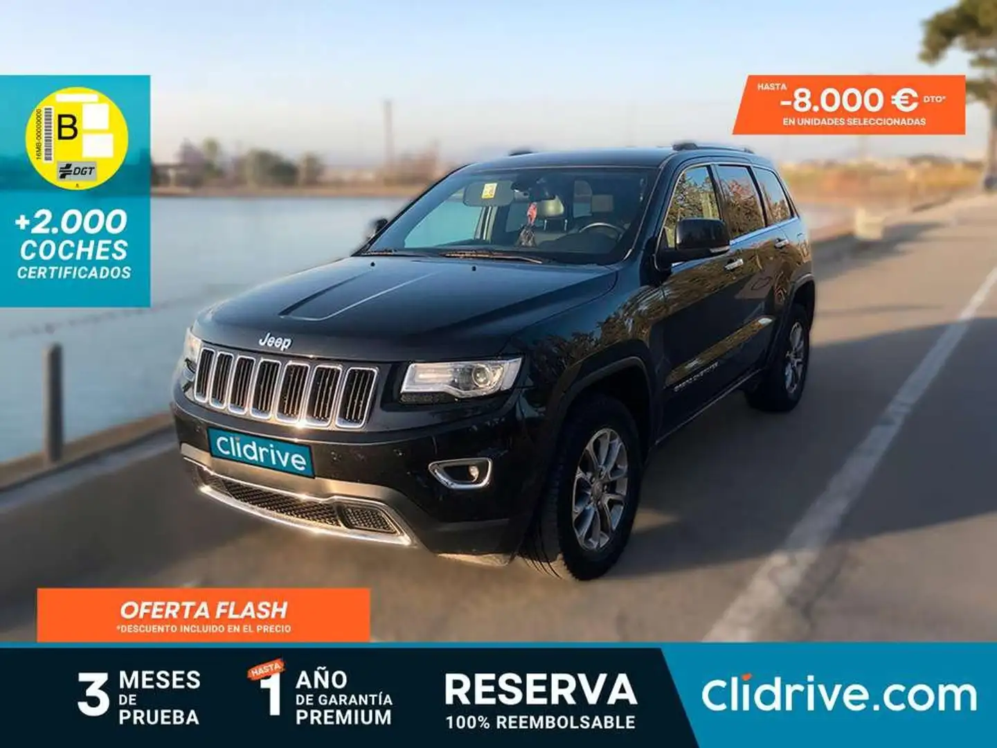 Jeep Grand Cherokee 3.0CRD V6 Limited Aut. Negro - 1