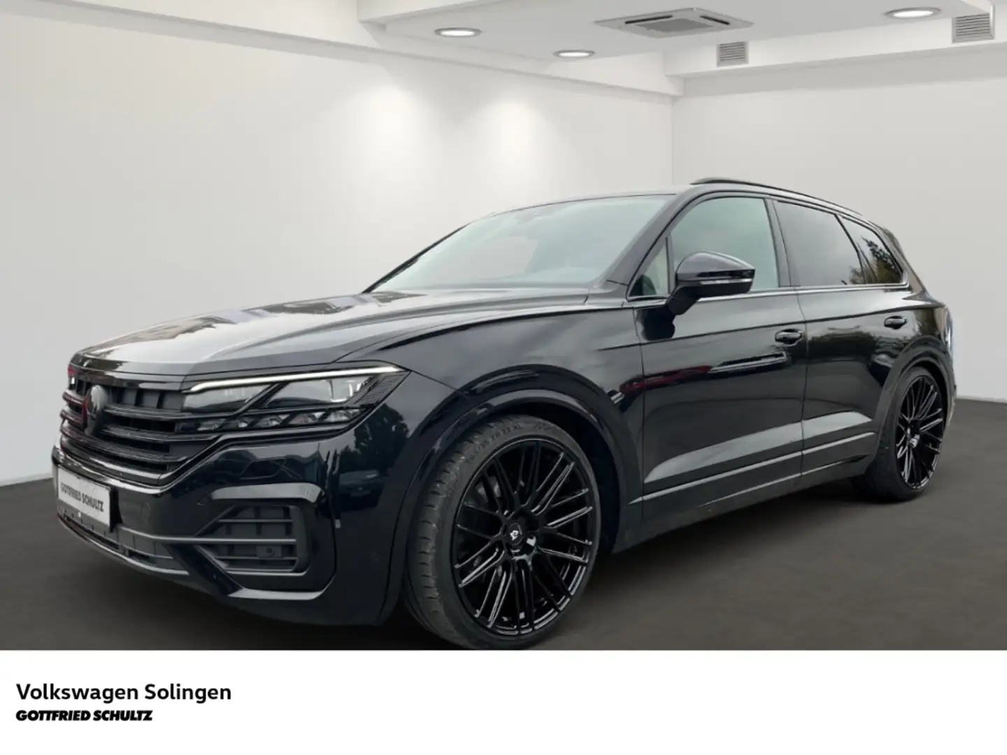 Volkswagen Touareg 3.0 TDI R-Line 4Motion   AHK   Leder   Standheizun Schwarz - 1